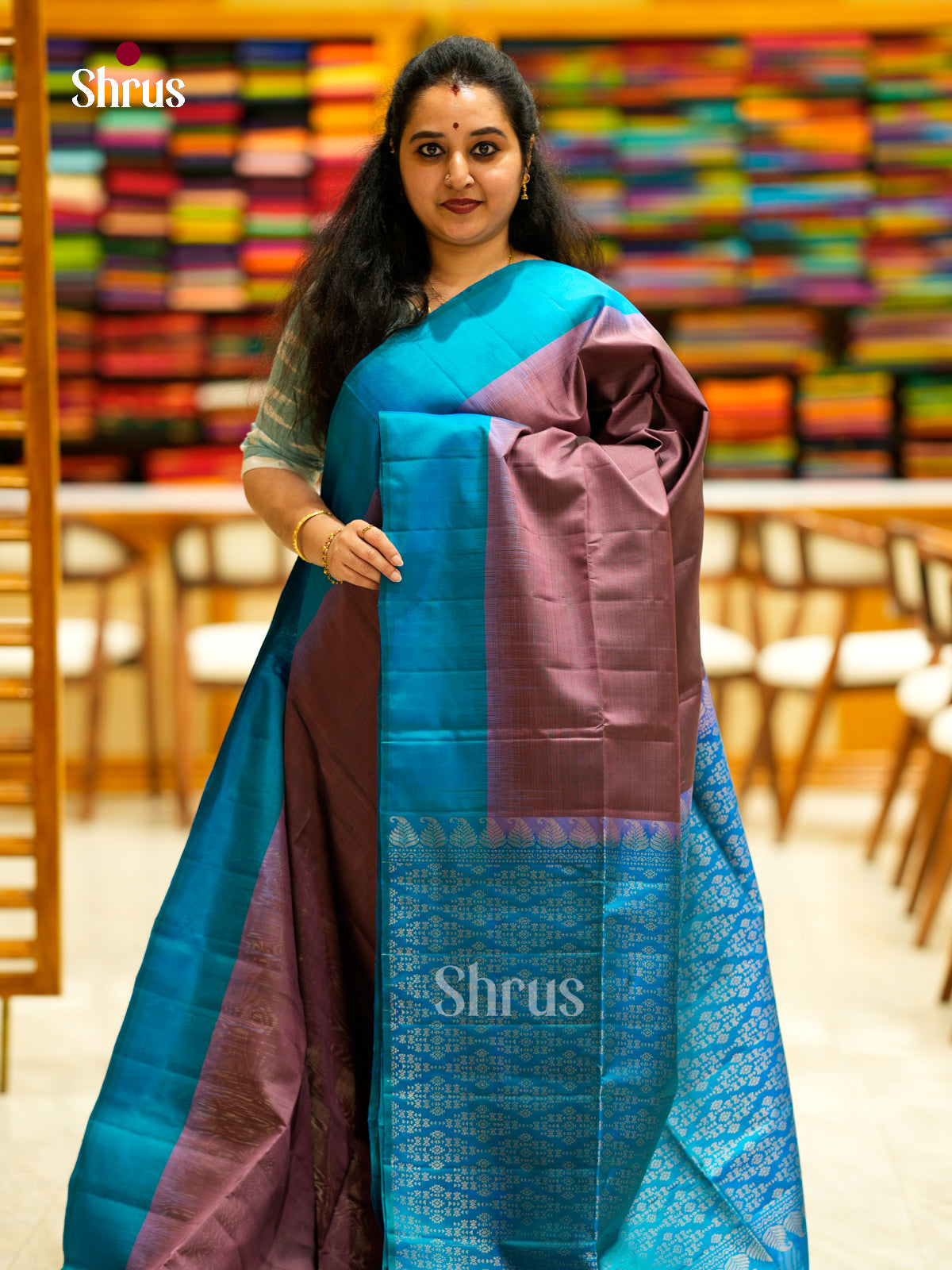 Soft Silk Saree - EDS30008 - Shop on Shrus.com