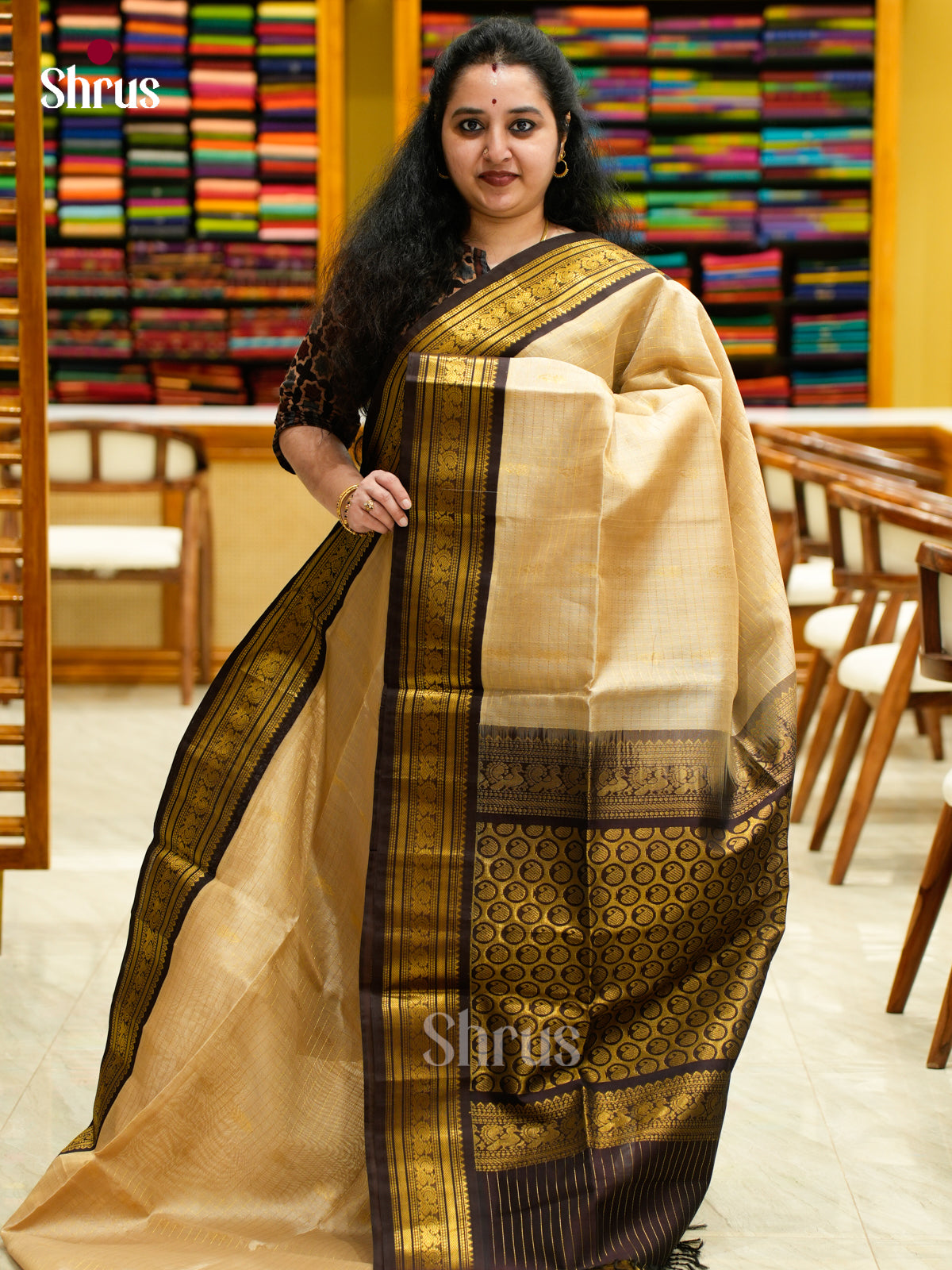 Silk Cotton Saree - EES04001