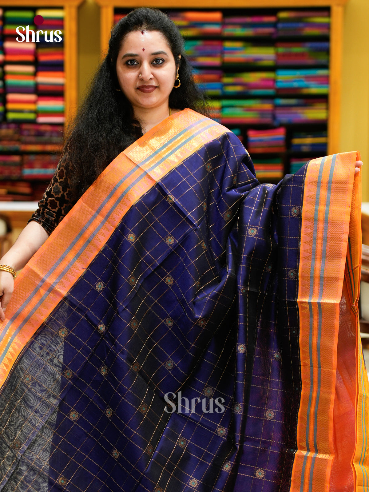 Silk Cotton Saree - EES04004