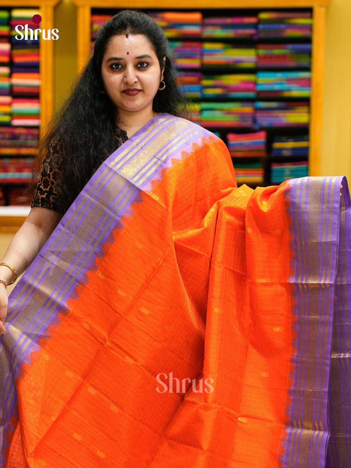 Silk Cotton Saree - EES04005