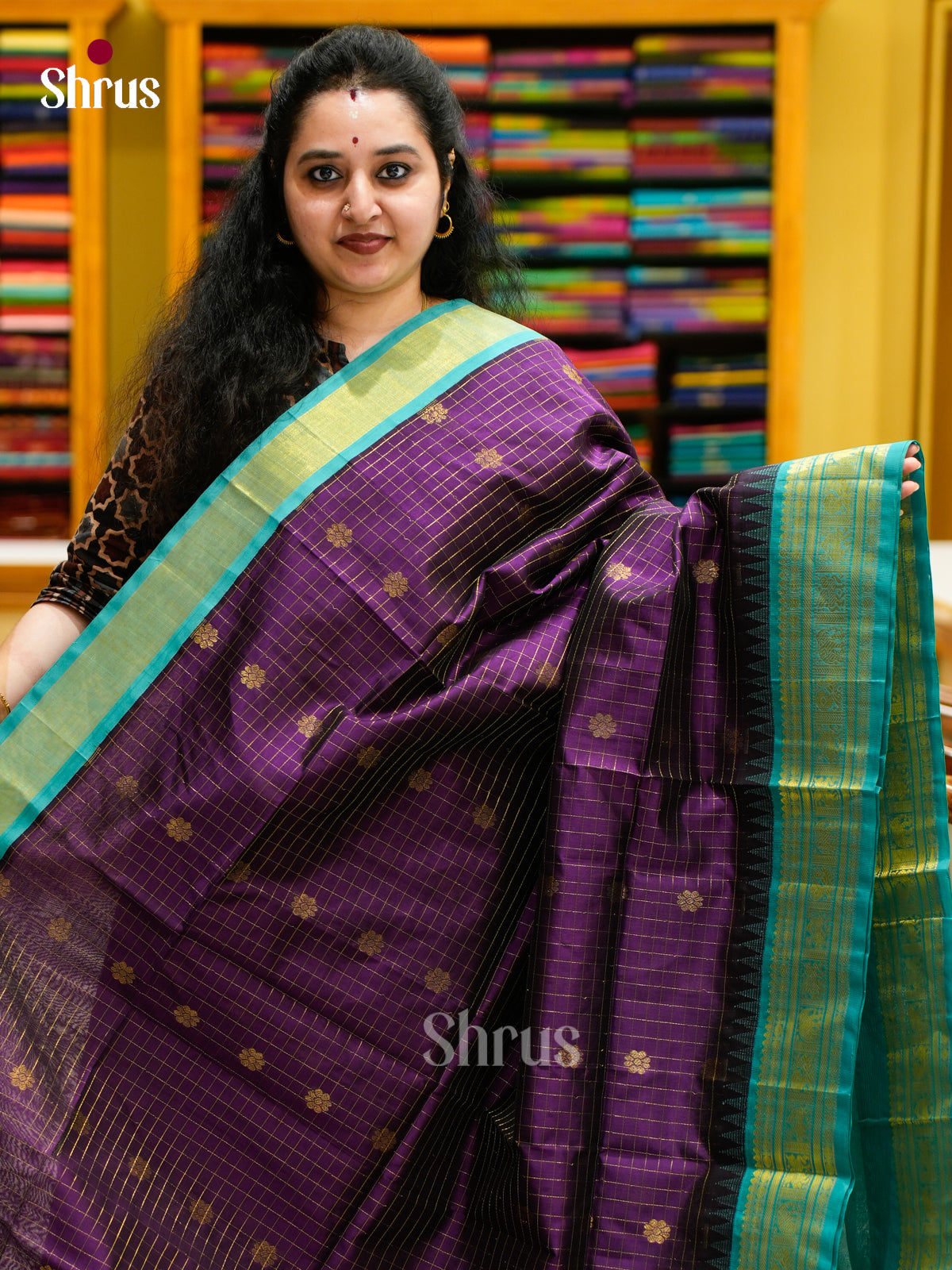 Silk Cotton Saree - EES04010