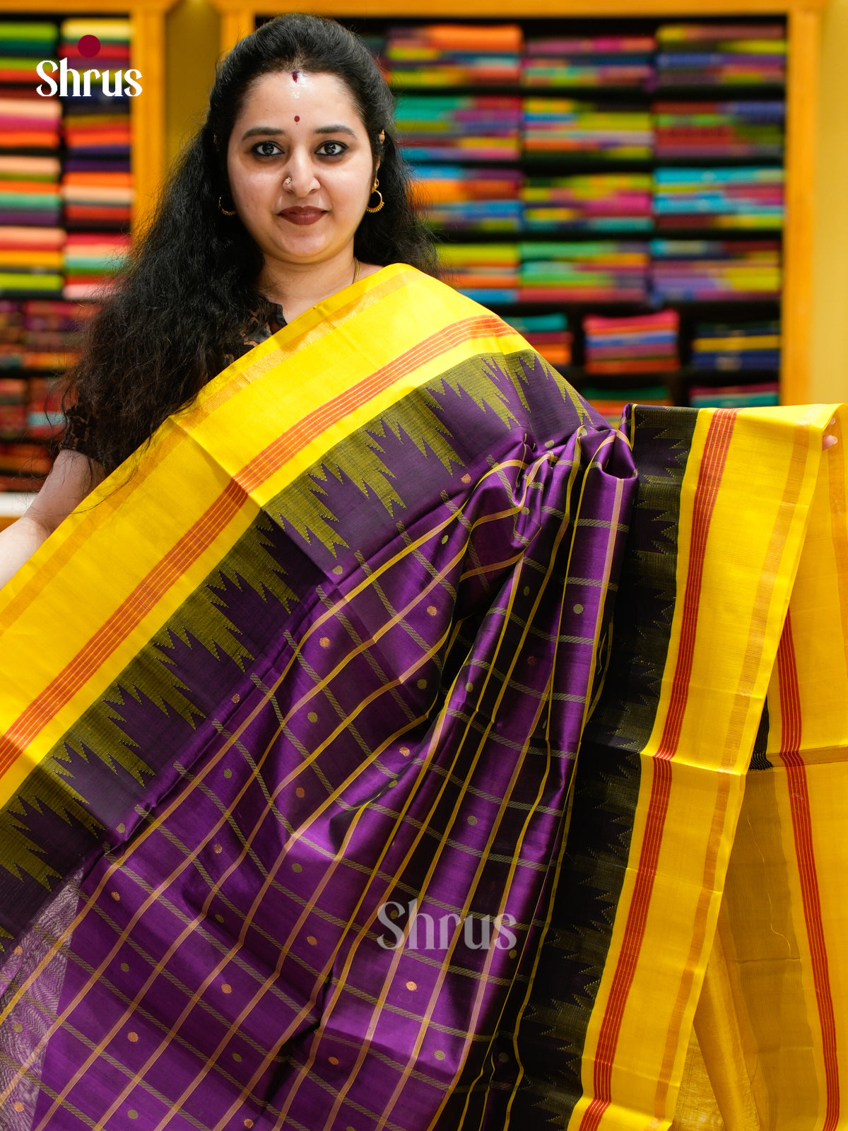 Silk Cotton Saree - EES04023