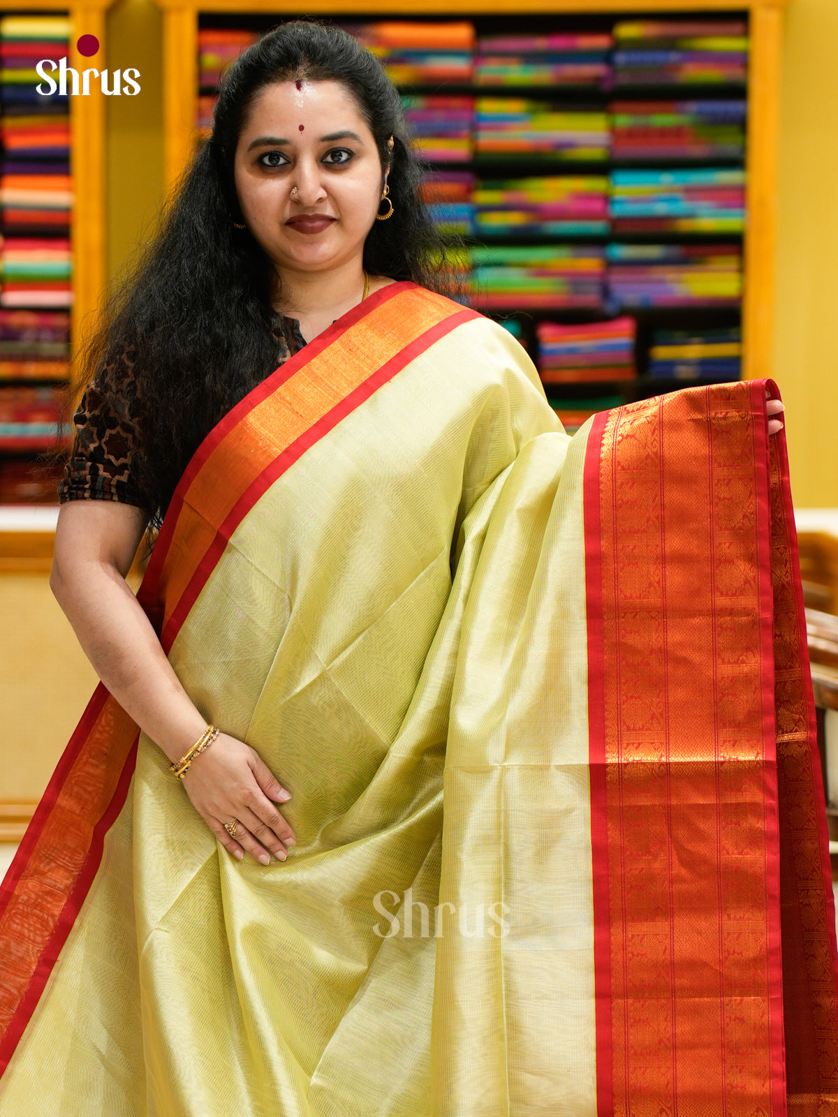 Silk Cotton Saree - EES04028