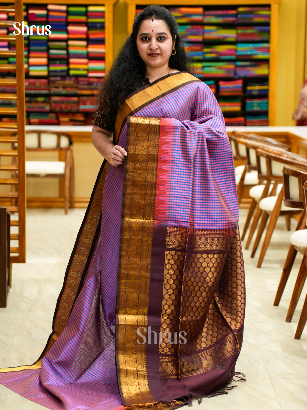 Silk Cotton Saree - EES04035