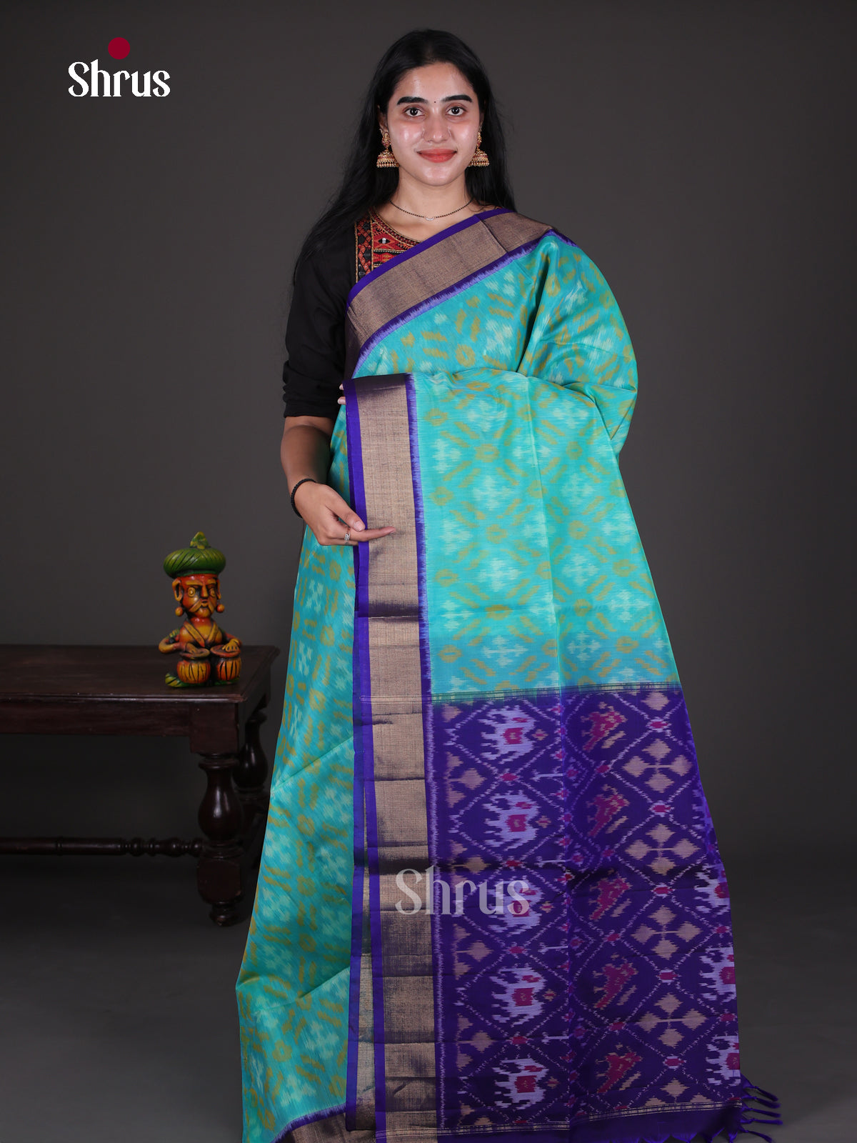 Pochampally sico Saree - EES08010 - Shop on Shrus.com