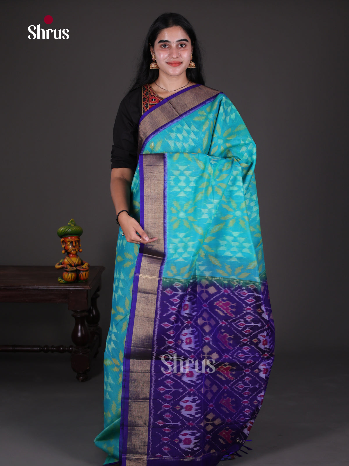 Pochampally sico Saree - EES08012 - Shop on Shrus.com