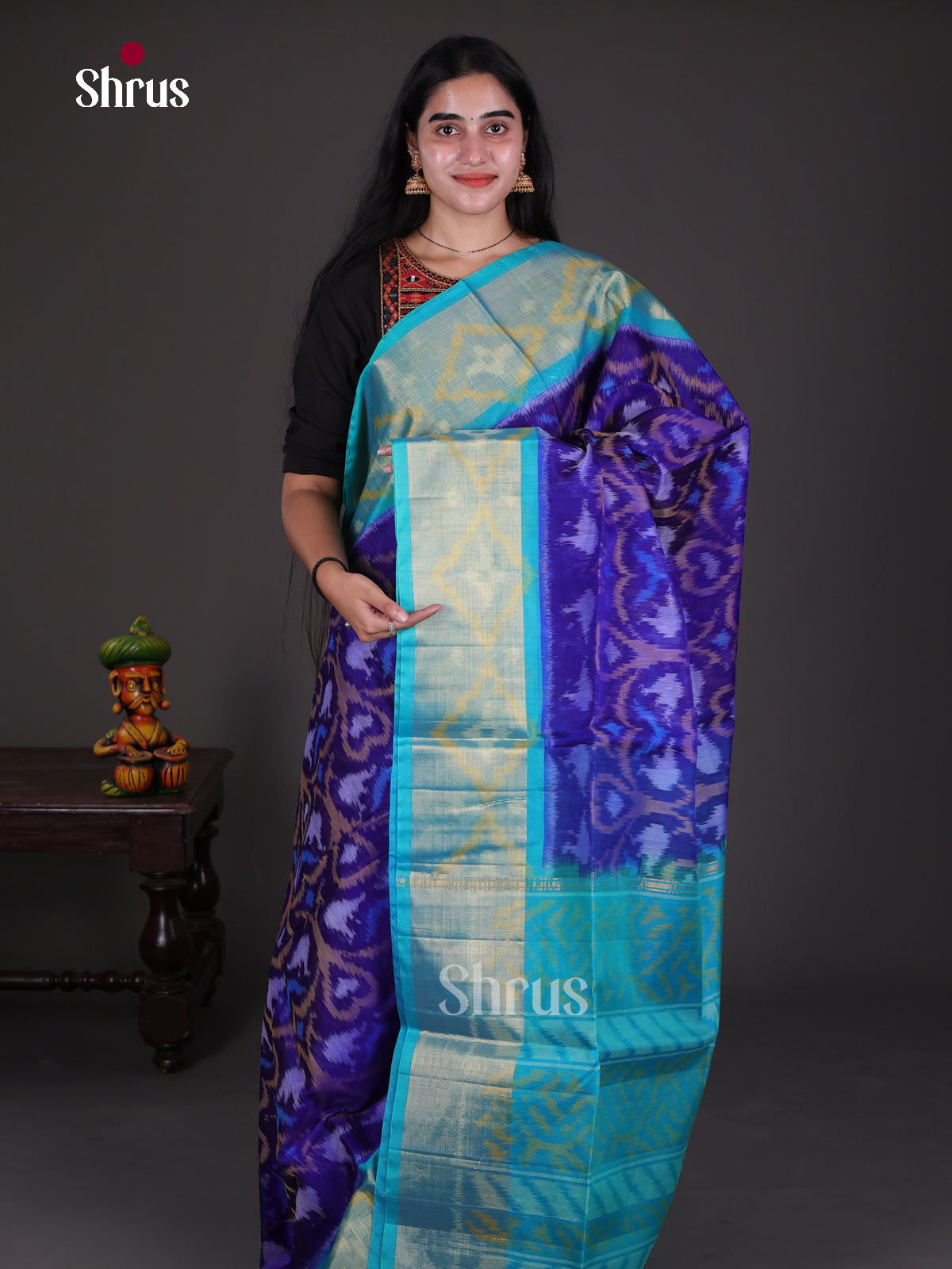 Pochampally sico Saree - EES08025 - Shop on Shrus.com