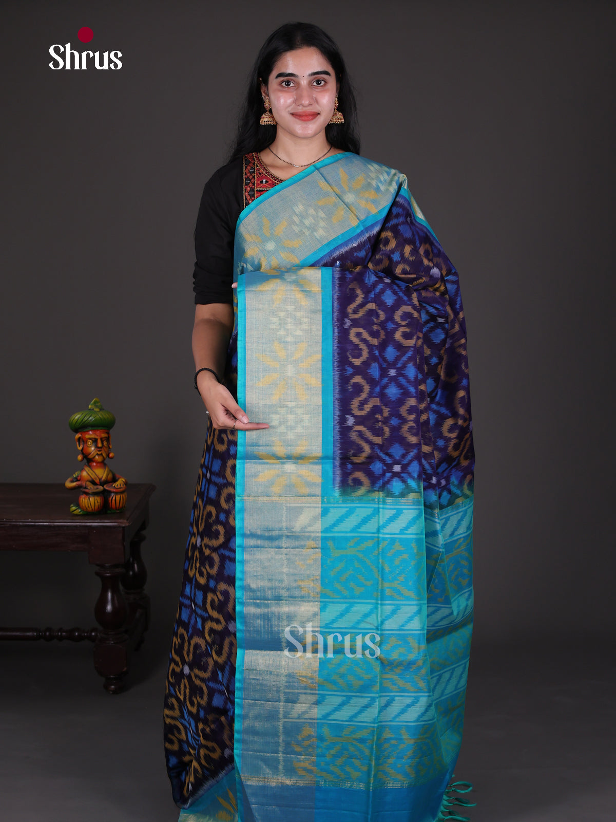 Pochampally sico Saree - EES08026 - Shop on Shrus.com