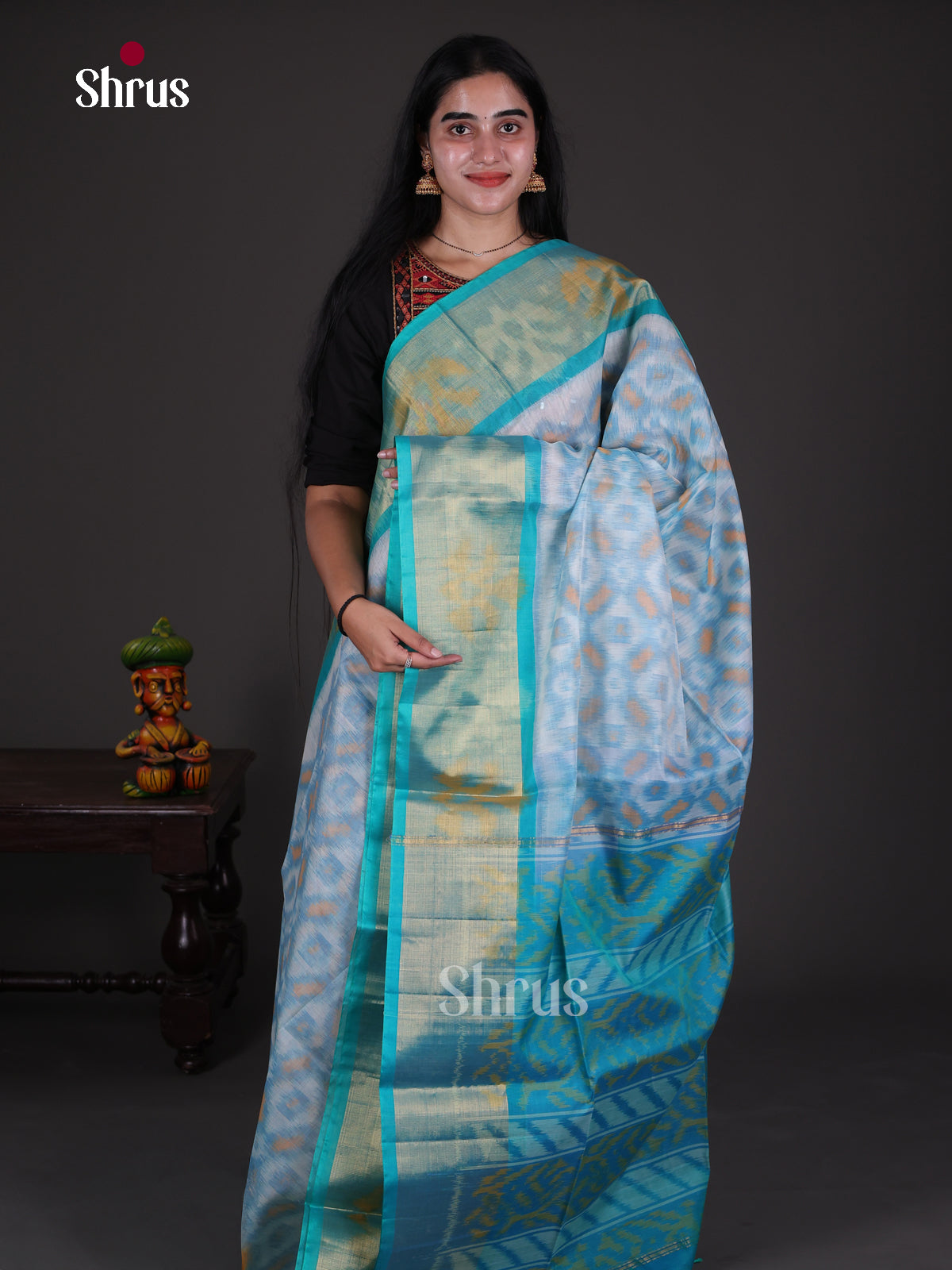 Pochampally sico Saree - EES08027 - Shop on Shrus.com