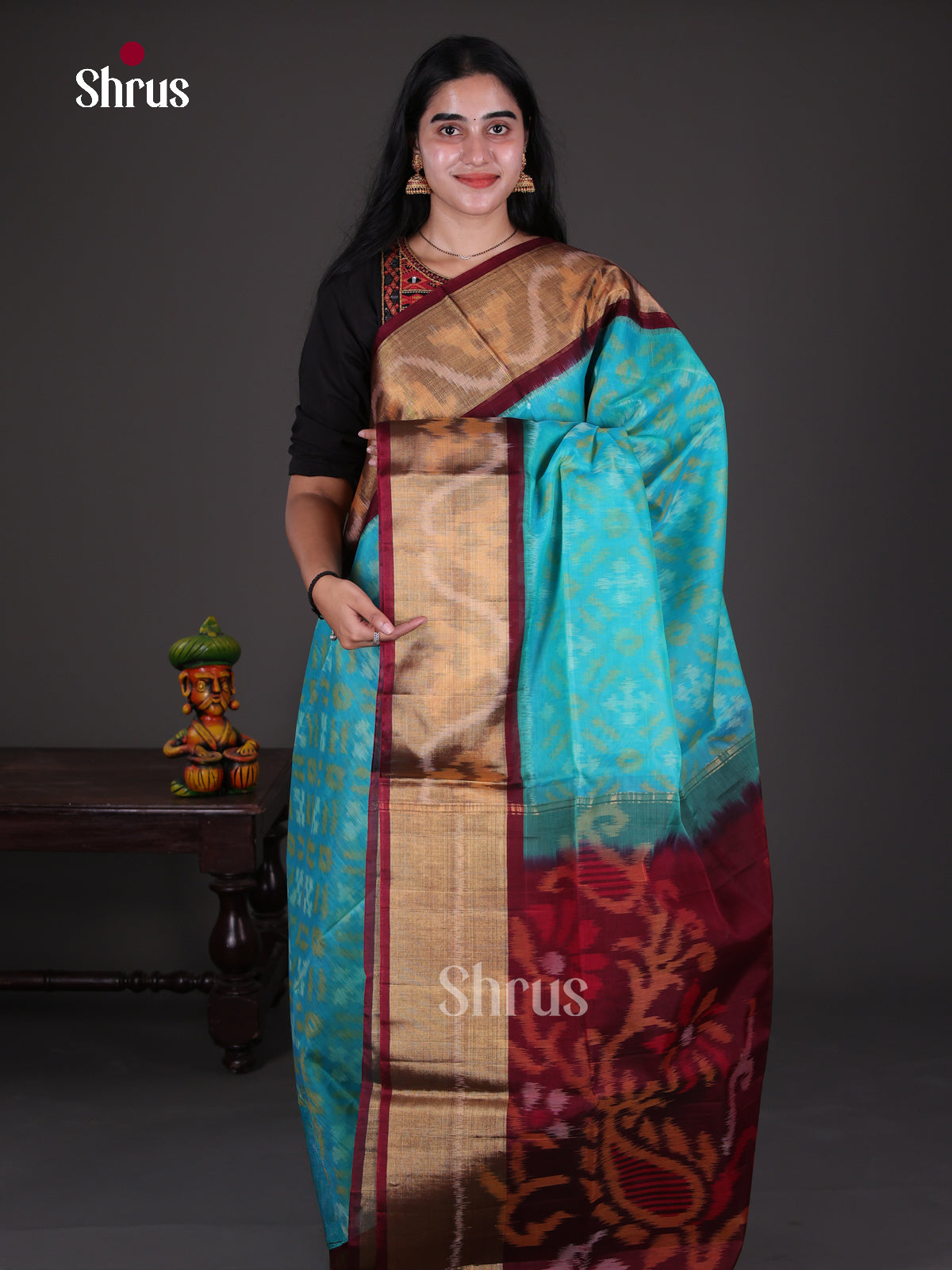 Pochampally sico Saree - EES08036 - Shop on Shrus.com