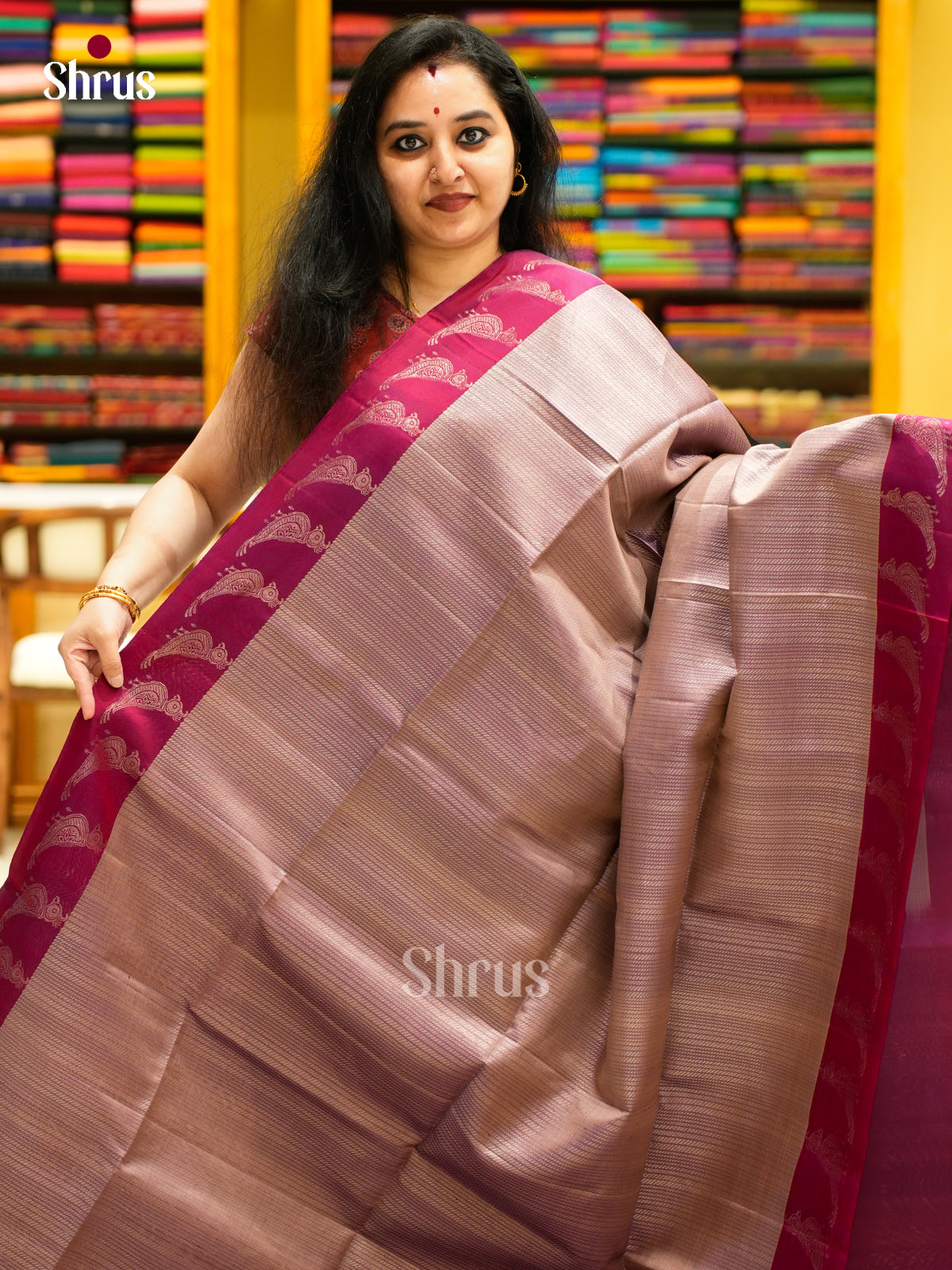 Soft Silk Saree - EES11005 - Shop on Shrus.com
