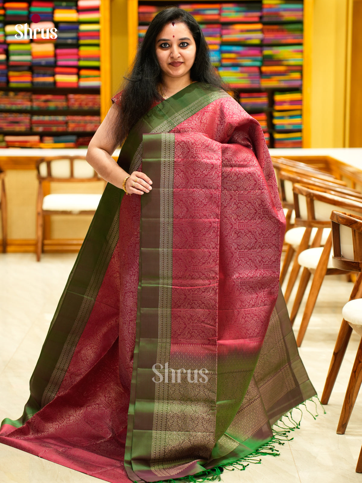 Soft Silk Saree - EES11009 - Shop on Shrus.com