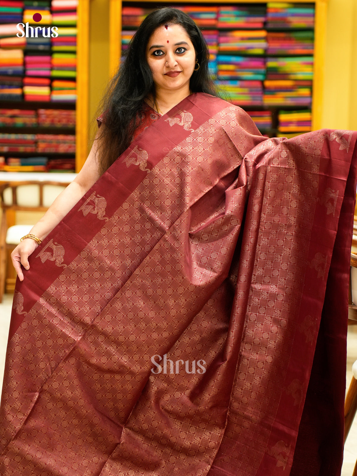 Soft Silk Saree - EES11014 - Shop on Shrus.com
