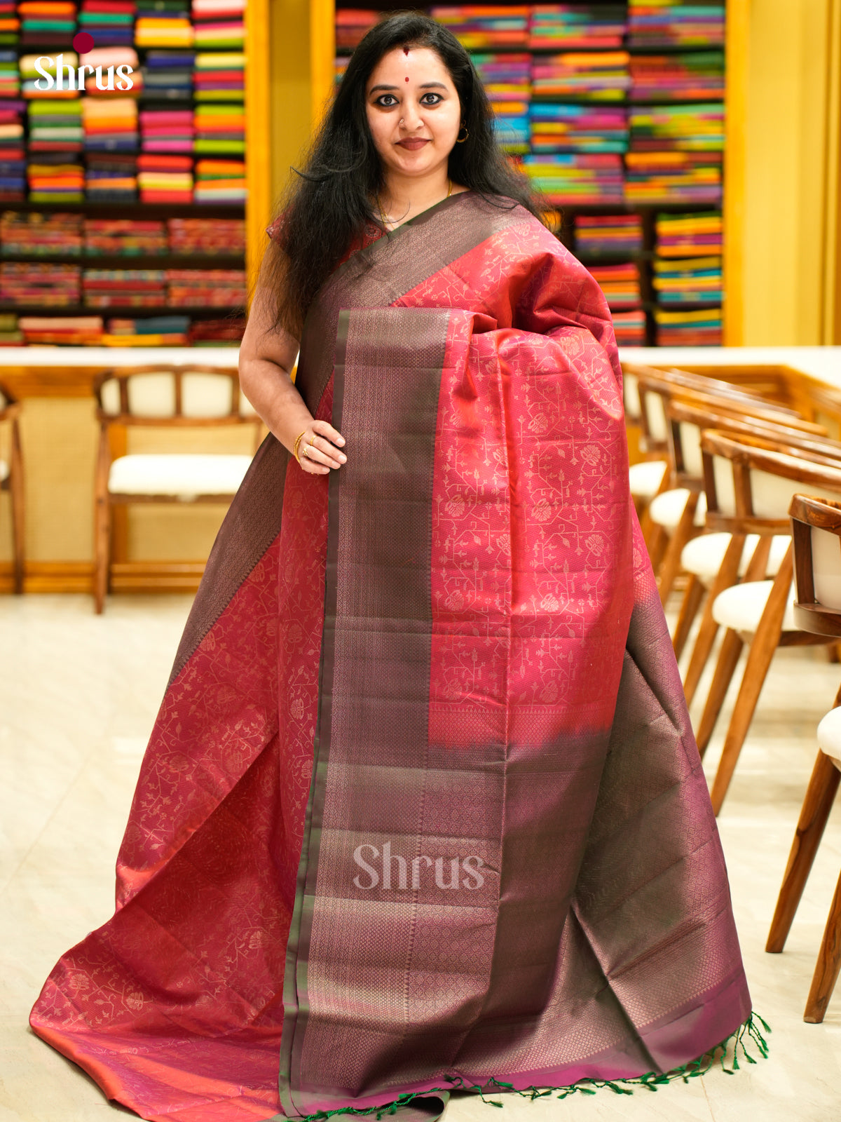 Soft Silk Saree - EES11017 - Shop on Shrus.com