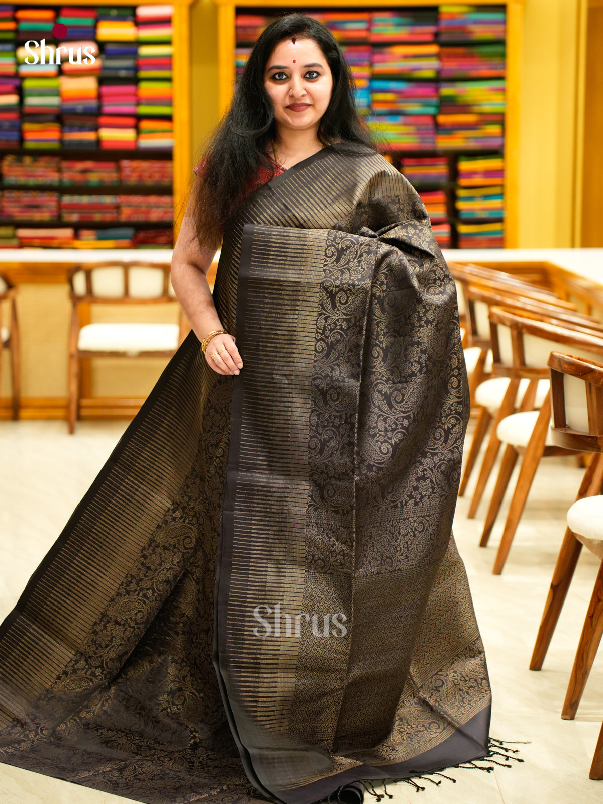 Soft Silk Saree - EES11021 - Shop on Shrus.com