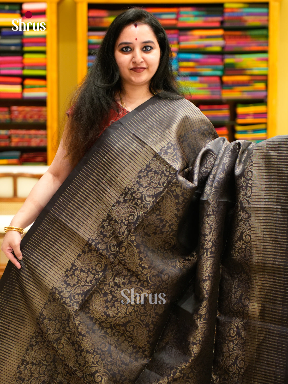 Soft Silk Saree - EES11021 - Shop on Shrus.com