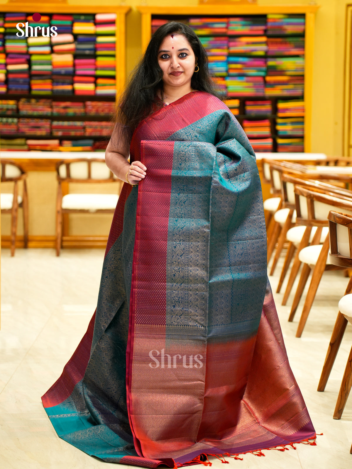 Soft Silk Saree - EES11022 - Shop on Shrus.com