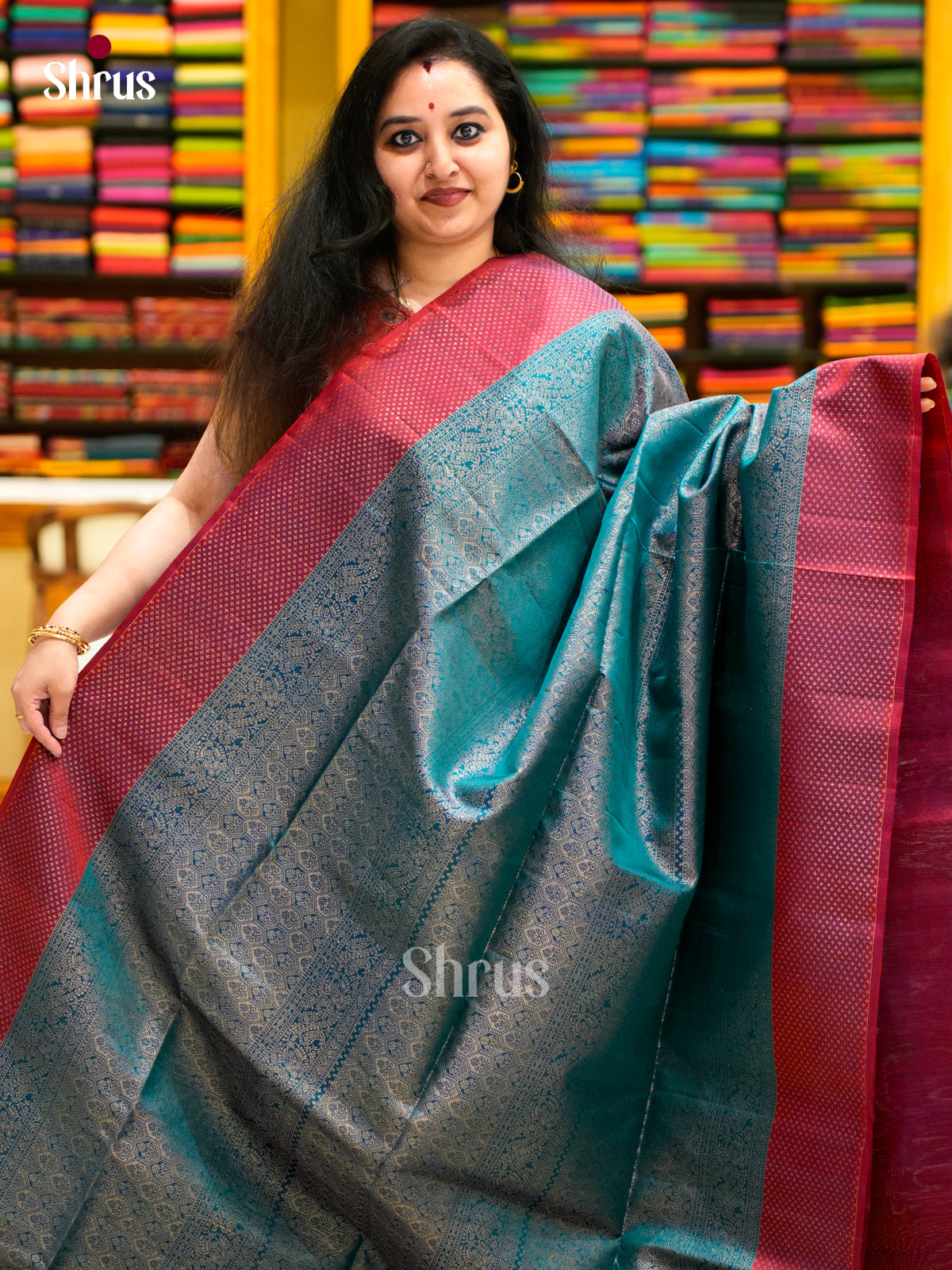 Soft Silk Saree - EES11022 - Shop on Shrus.com