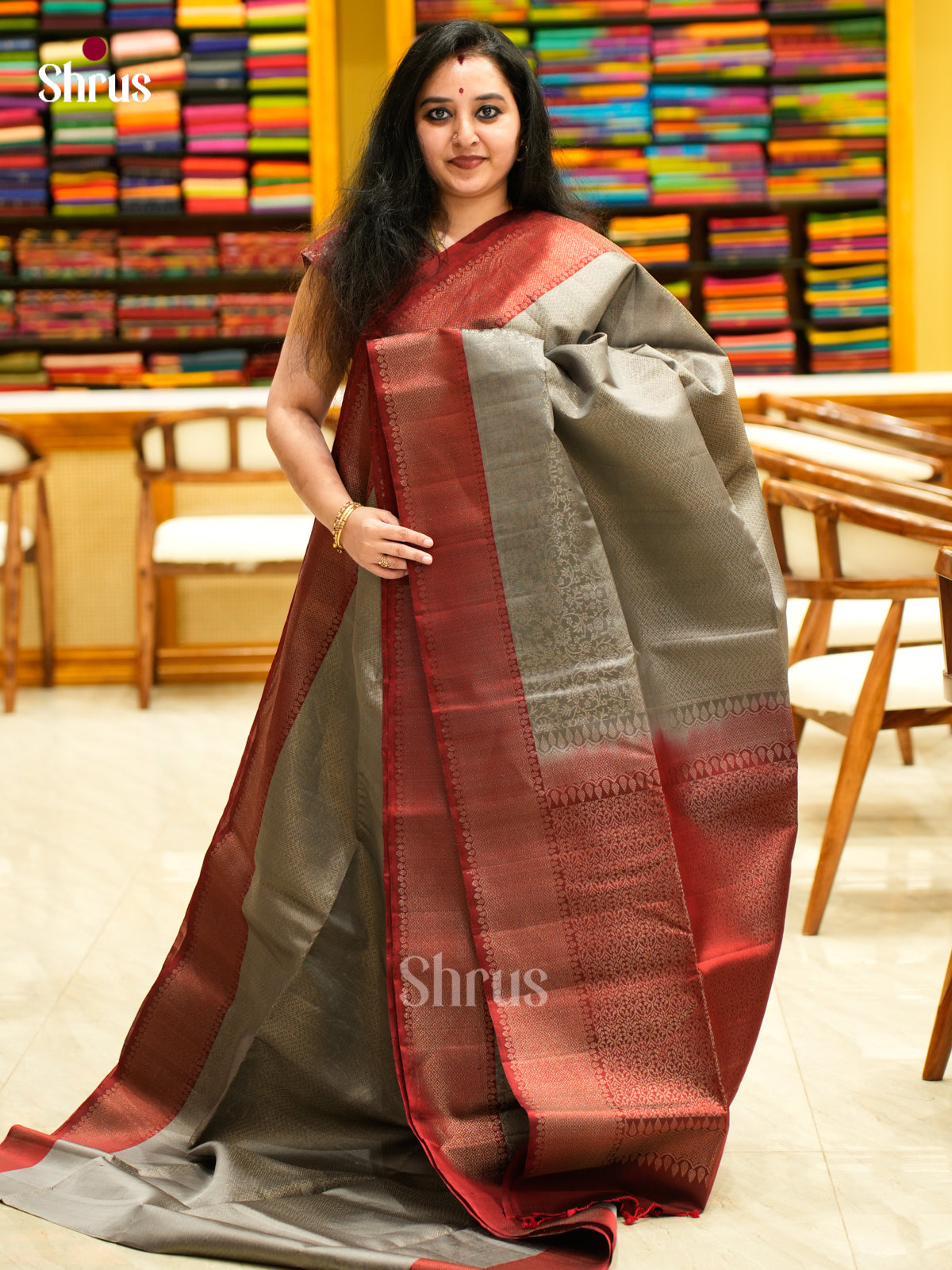 Soft Silk Saree - EES11026 - Shop on Shrus.com