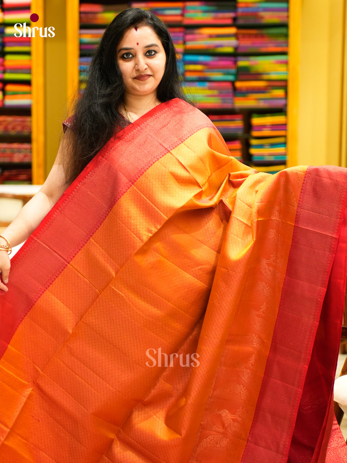 Soft Silk Saree - EES11029 - Shop on Shrus.com