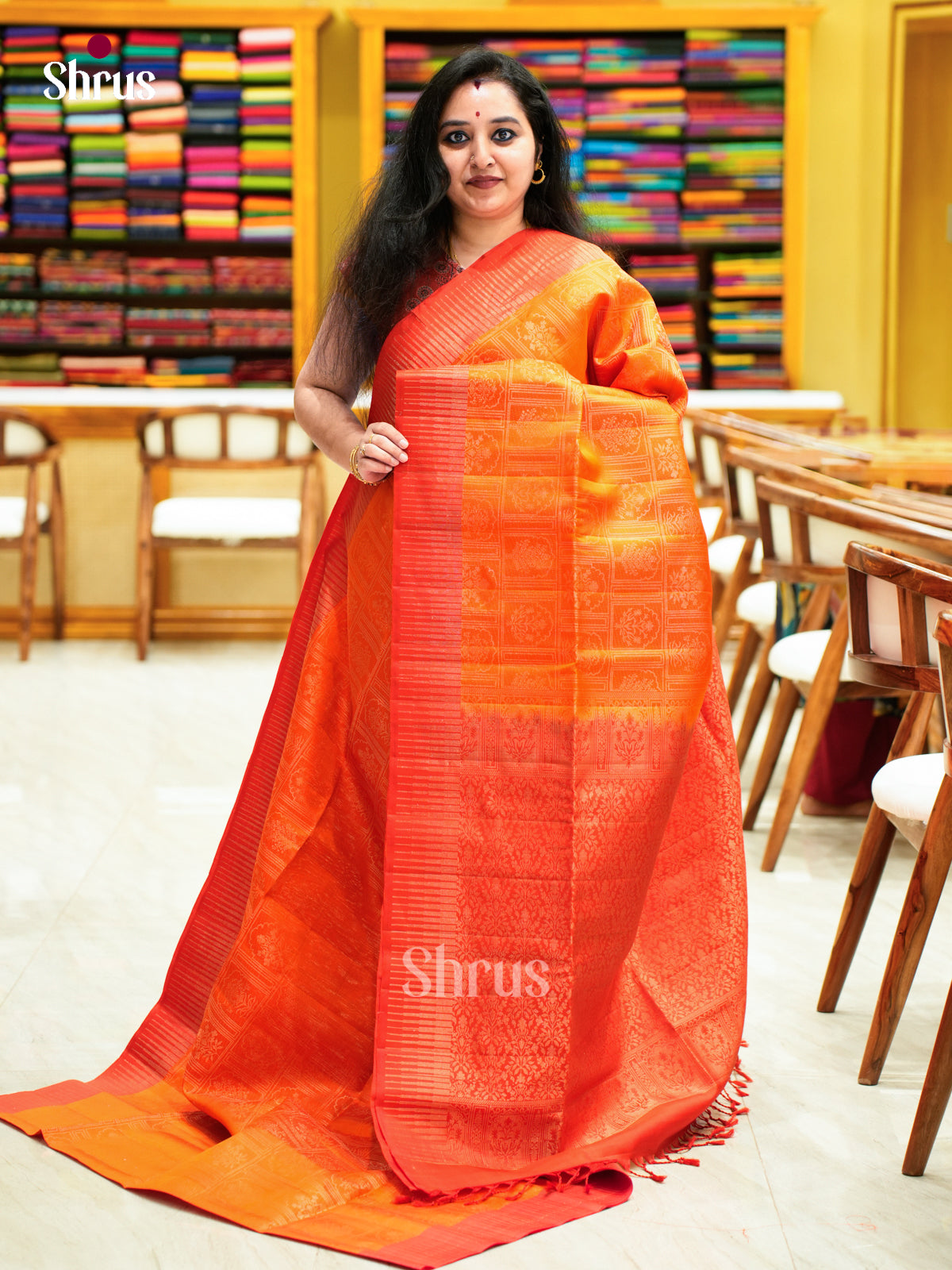 Soft Silk Saree - EES11034 - Shop on Shrus.com
