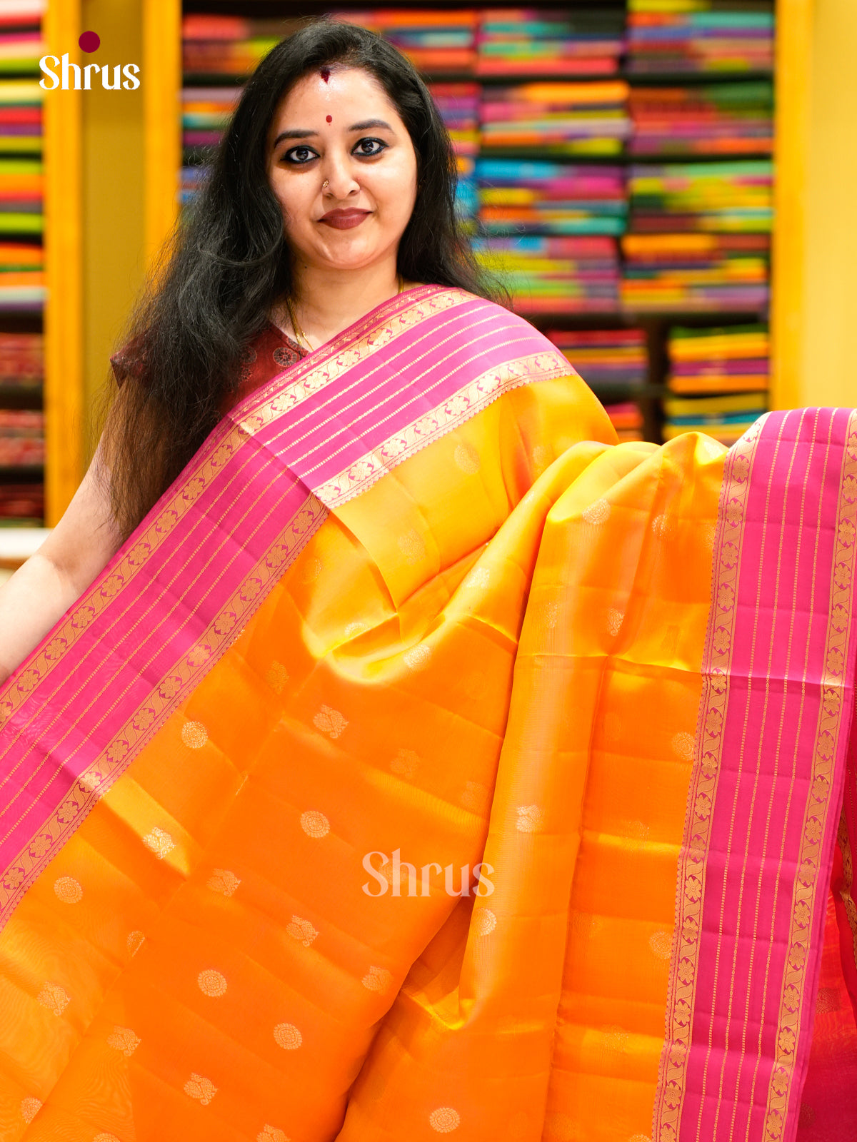 Softsilk-halfpure Saree - EES11101 - Shop on Shrus.com