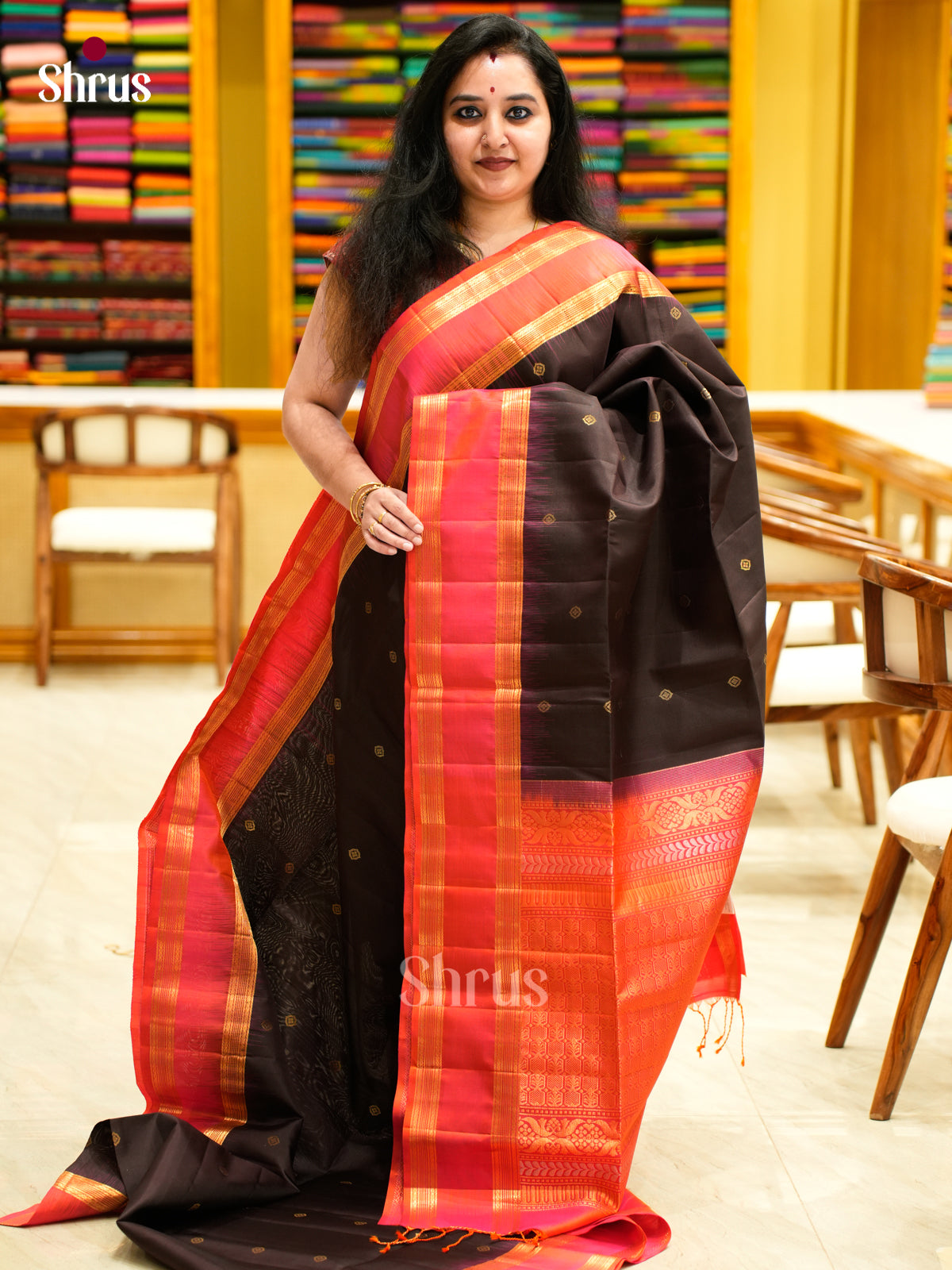 Soft Silk Saree - EES11151 - Shop on Shrus.com