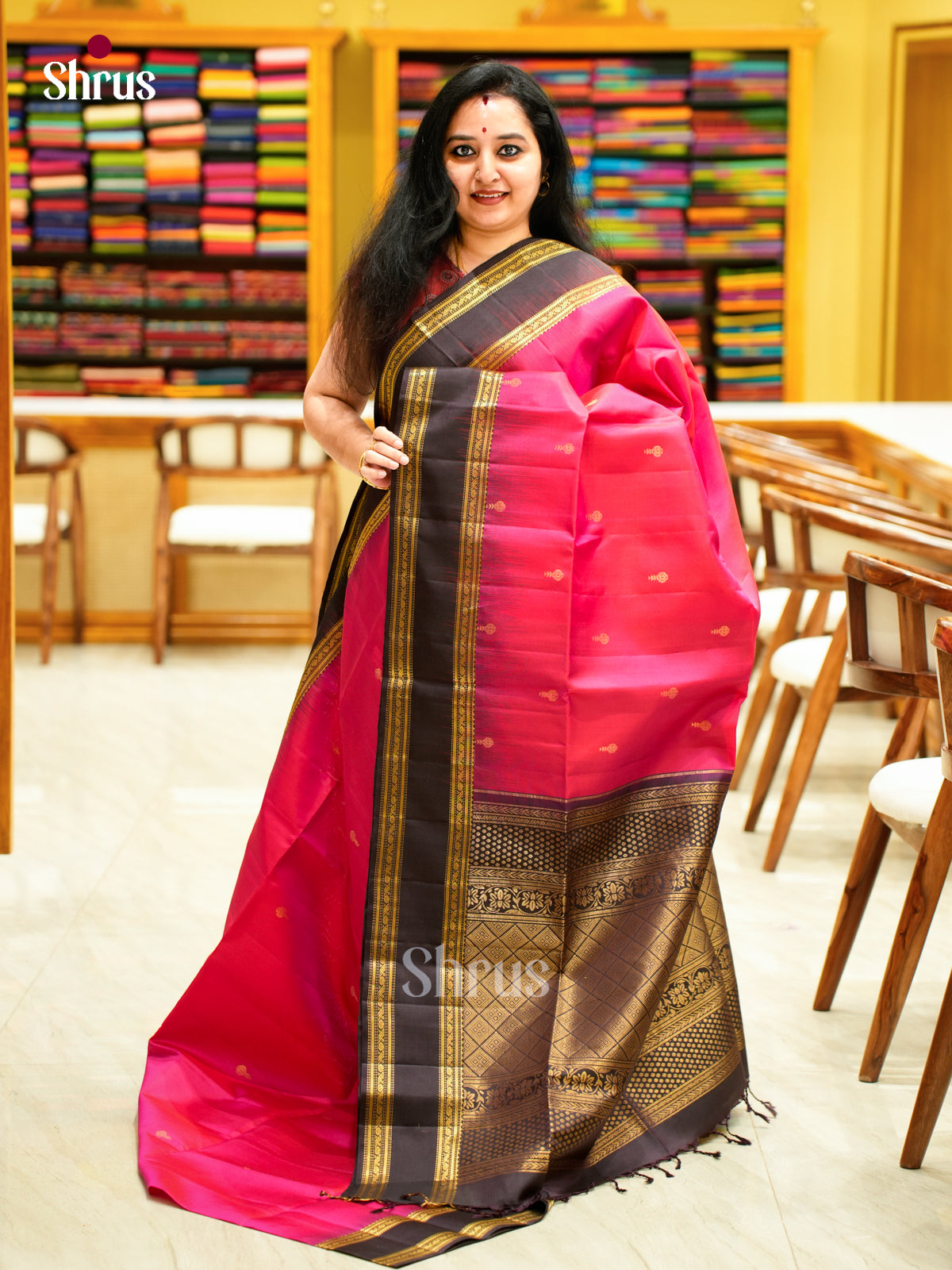 Soft Silk Saree - EES11152 - Shop on Shrus.com