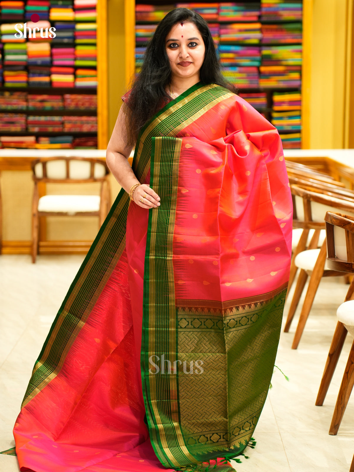 Soft Silk Saree - EES11157 - Shop on Shrus.com