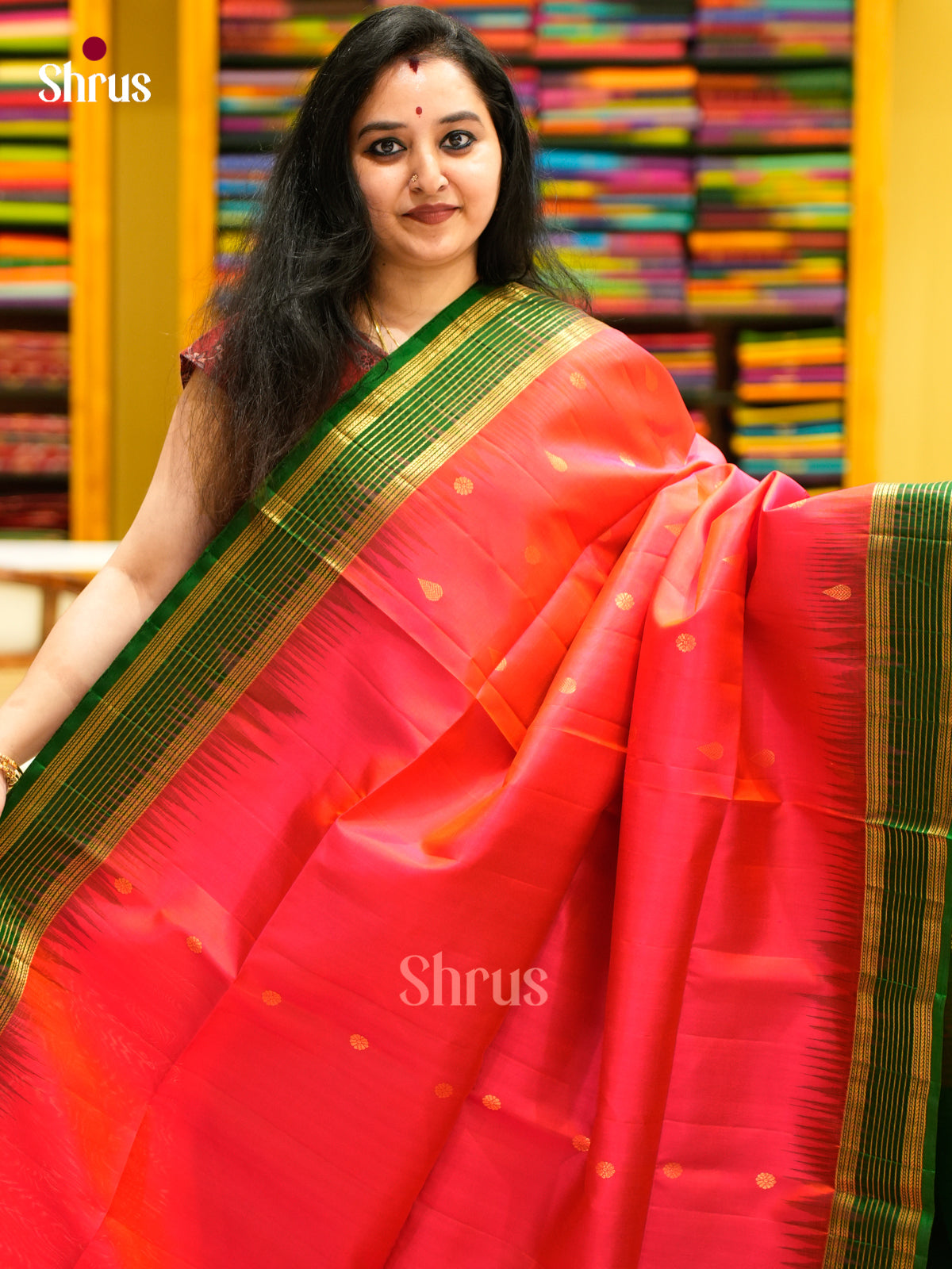Soft Silk Saree - EES11157 - Shop on Shrus.com