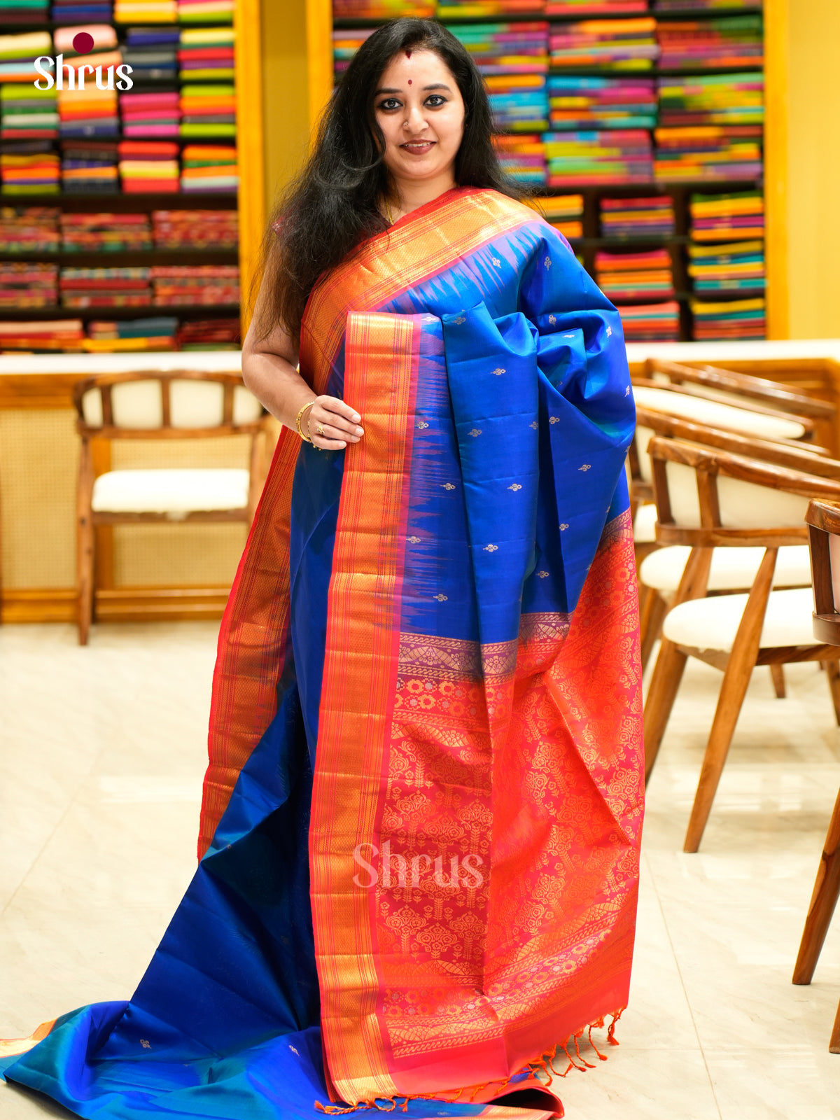 Soft Silk Saree - EES11159 - Shop on Shrus.com