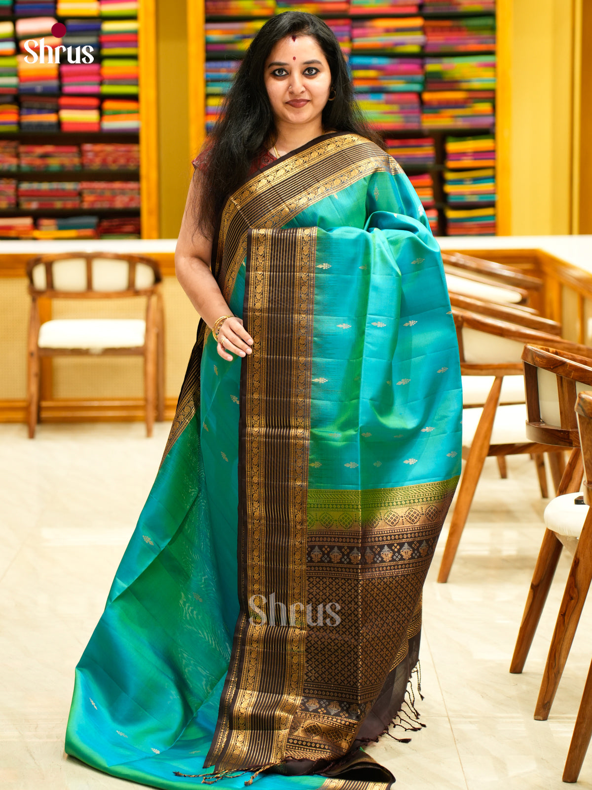 Soft Silk Saree - EES11160 - Shop on Shrus.com