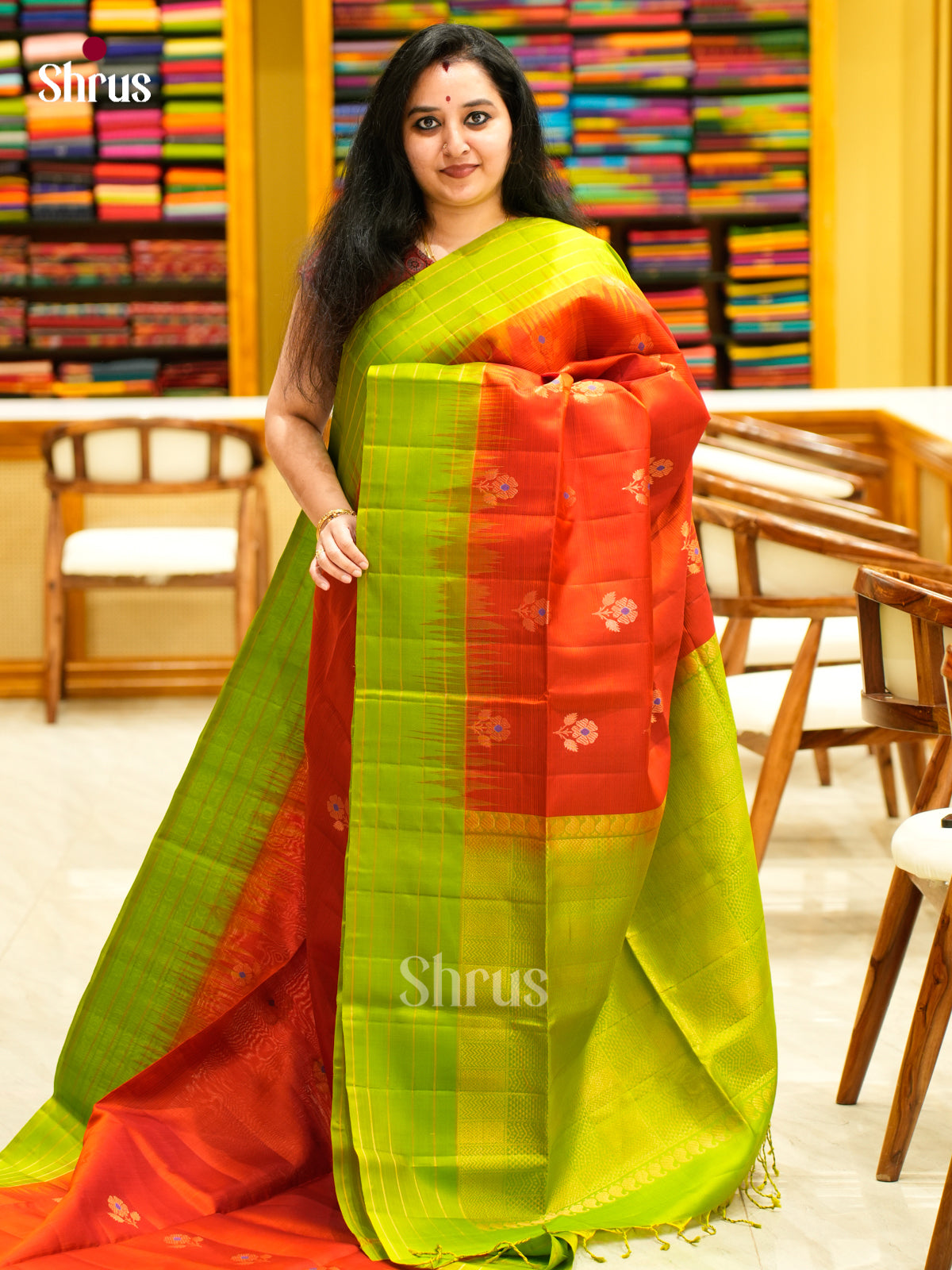 Soft Silk Saree - EES11168 - Shop on Shrus.com