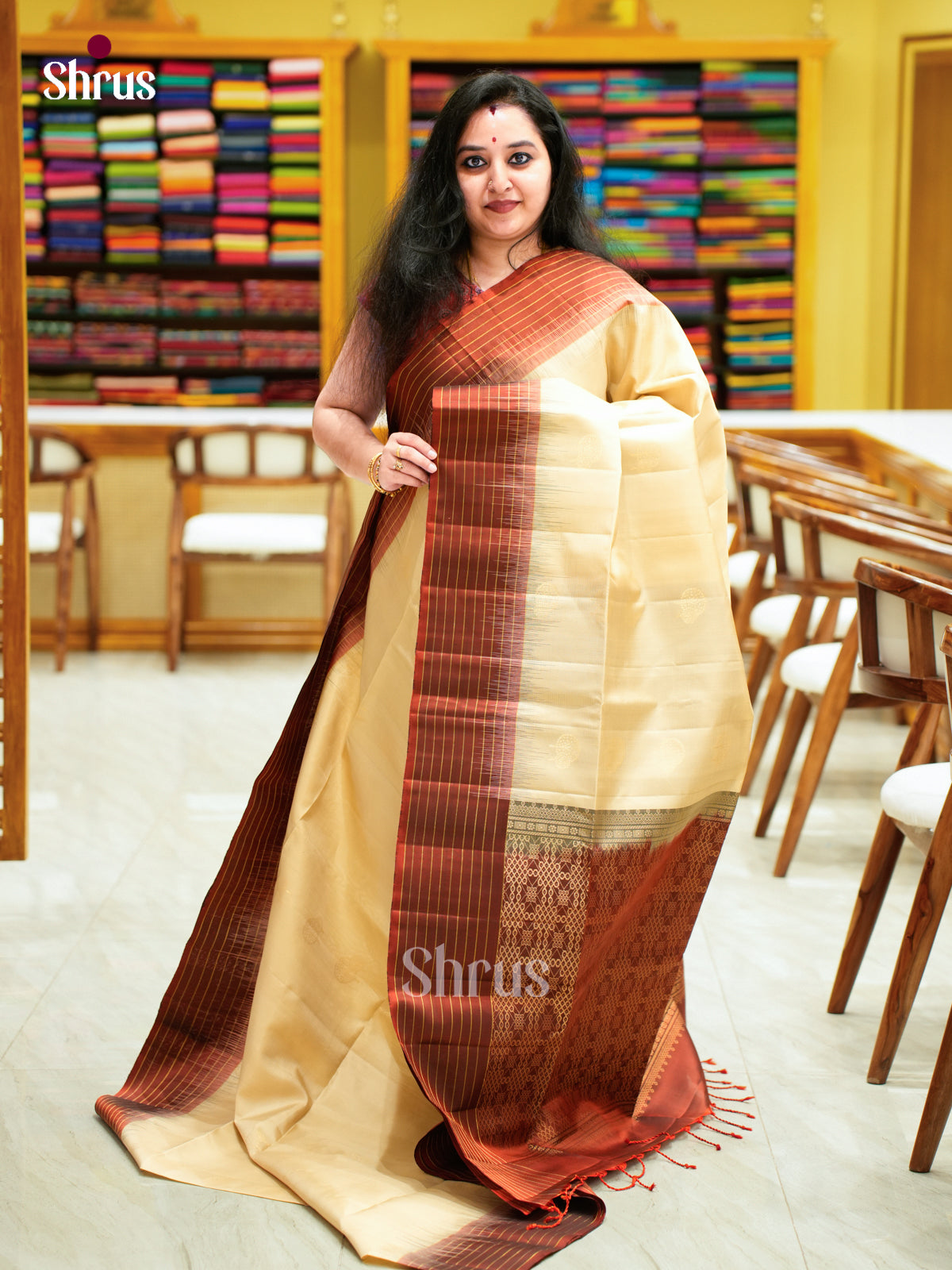 Soft Silk Saree - EES11177 - Shop on Shrus.com