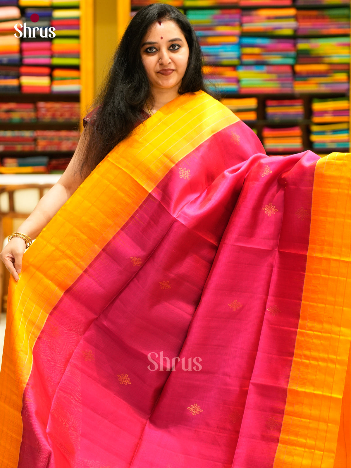 Soft Silk Saree - EES11179 - Shop on Shrus.com