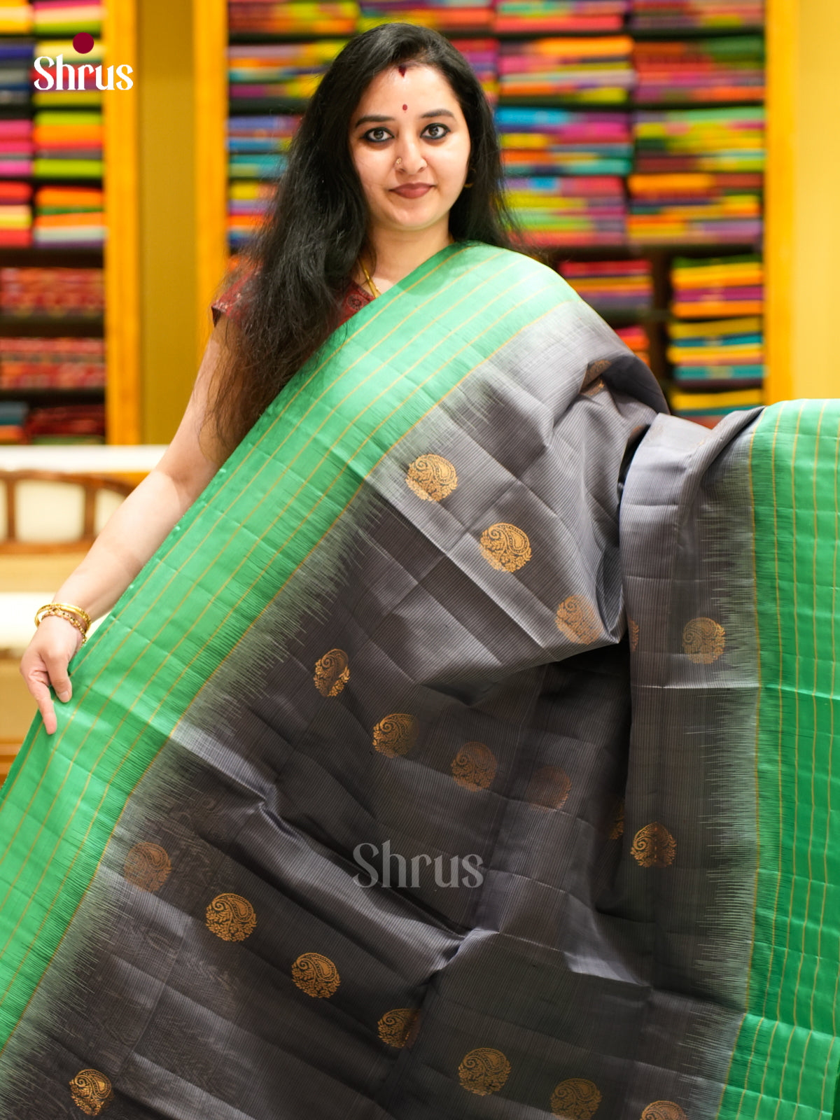 Soft Silk Saree - EES11182 - Shop on Shrus.com