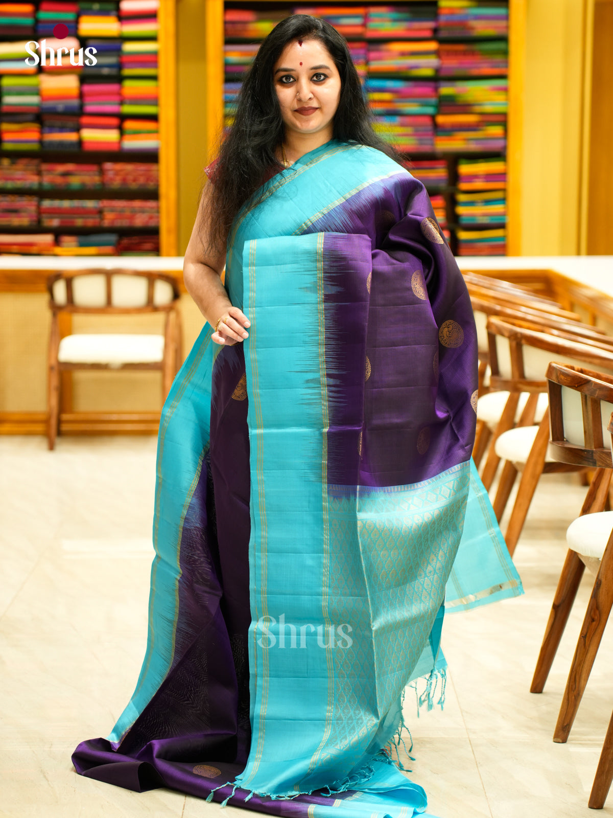 Soft Silk Saree - EES11184 - Shop on Shrus.com