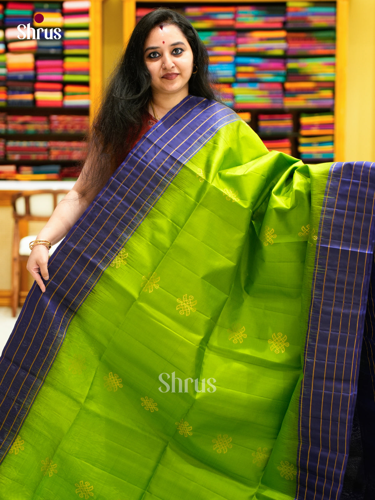 Soft Silk Saree - EES11185 - Shop on Shrus.com