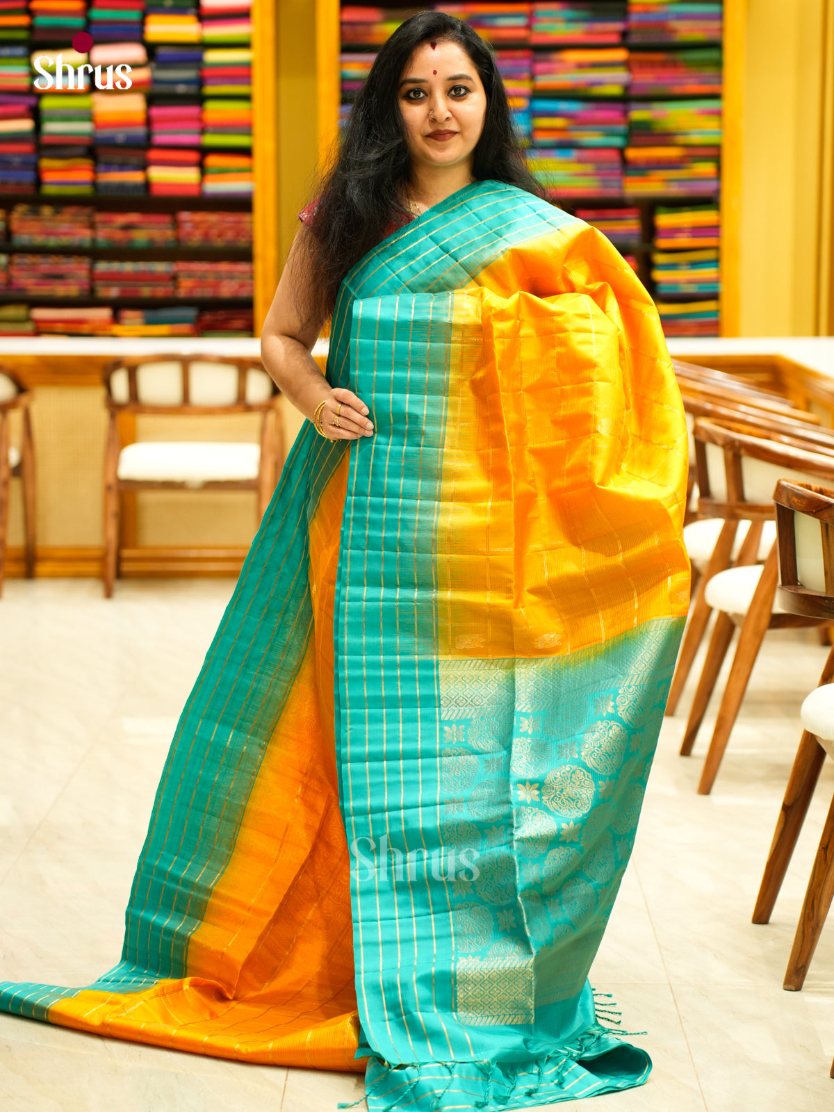 Soft Silk Saree - EES11189 - Shop on Shrus.com