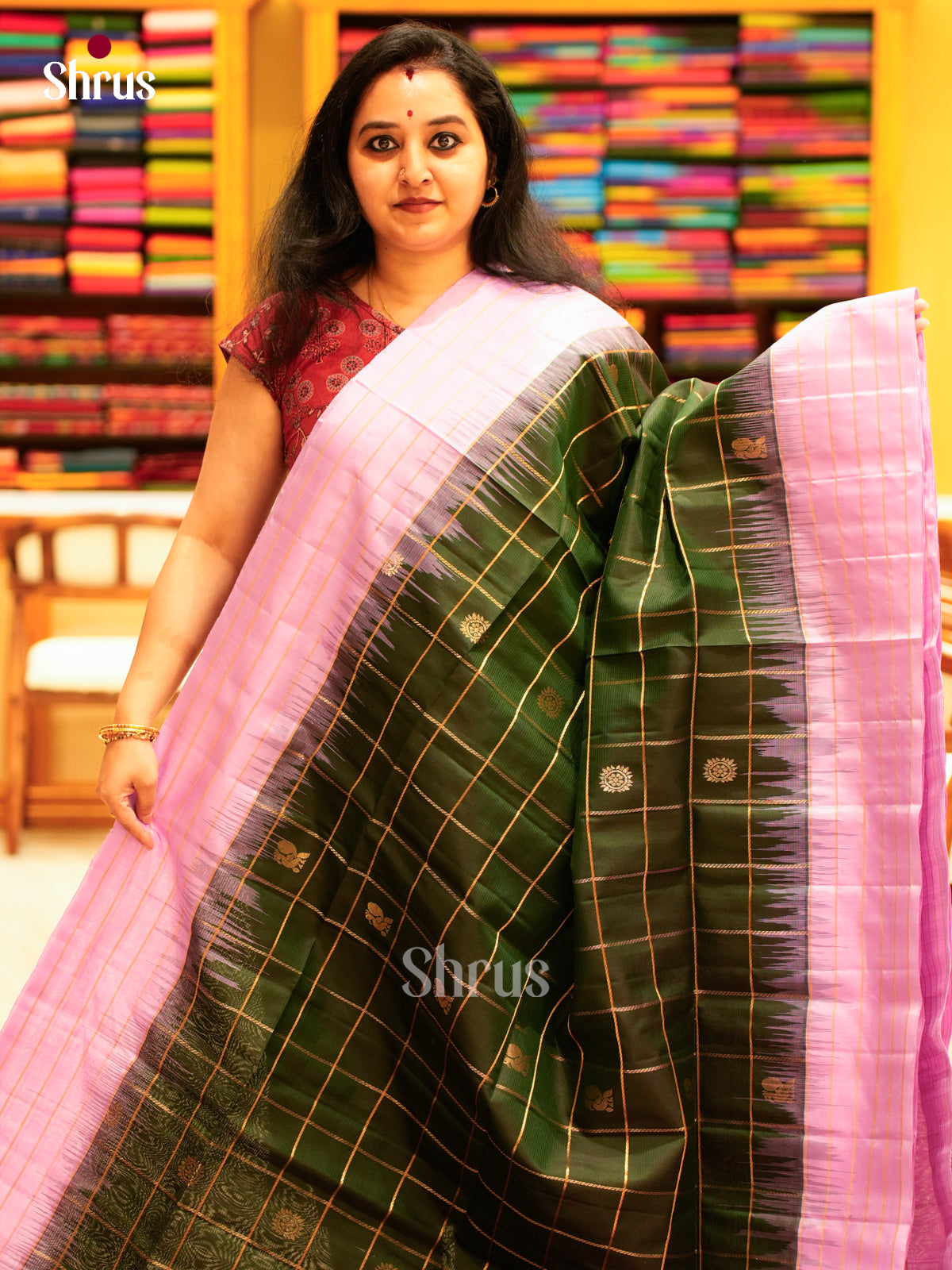 Soft Silk Saree - EES11192 - Shop on Shrus.com