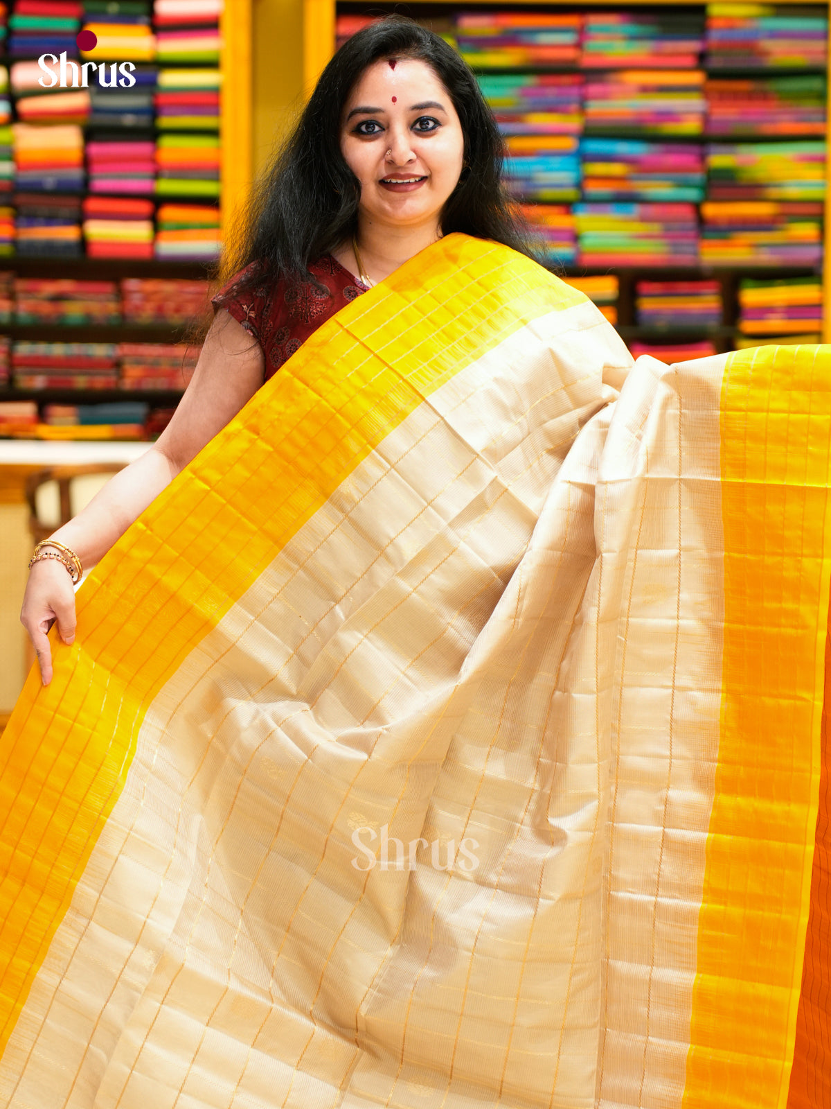 Soft Silk Saree - EES11193 - Shop on Shrus.com
