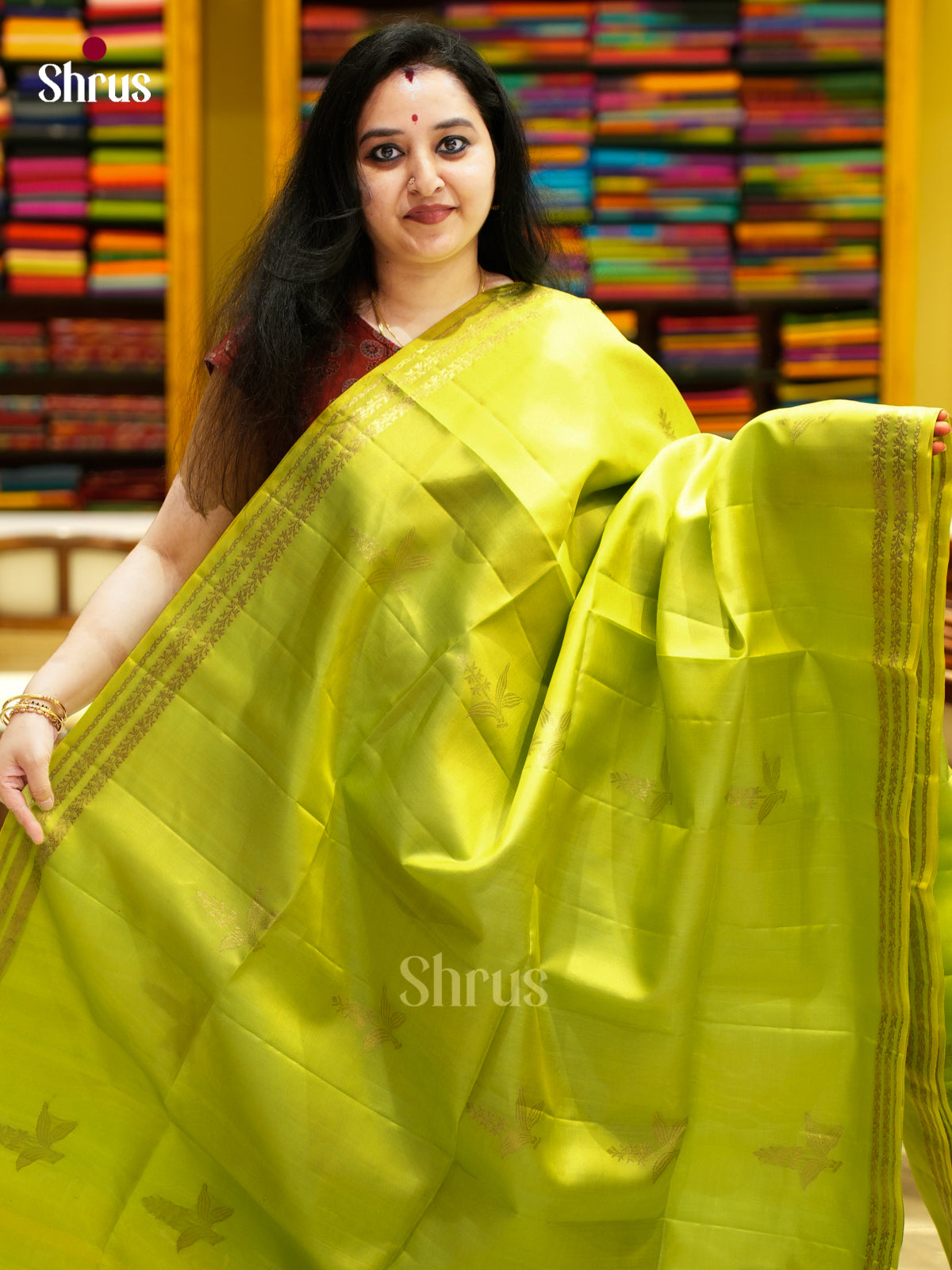 Soft Silk Saree - EES11201 - Shop on Shrus.com