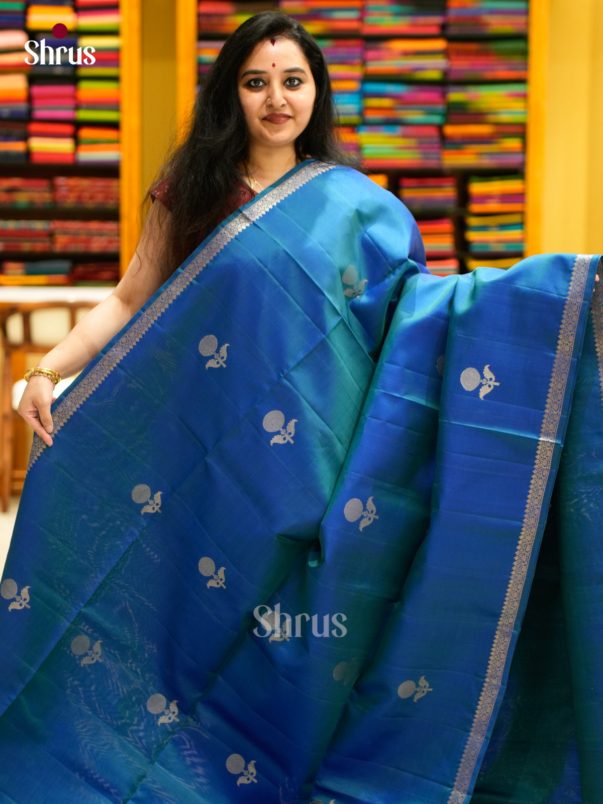 Soft Silk Saree - EES11207 - Shop on Shrus.com