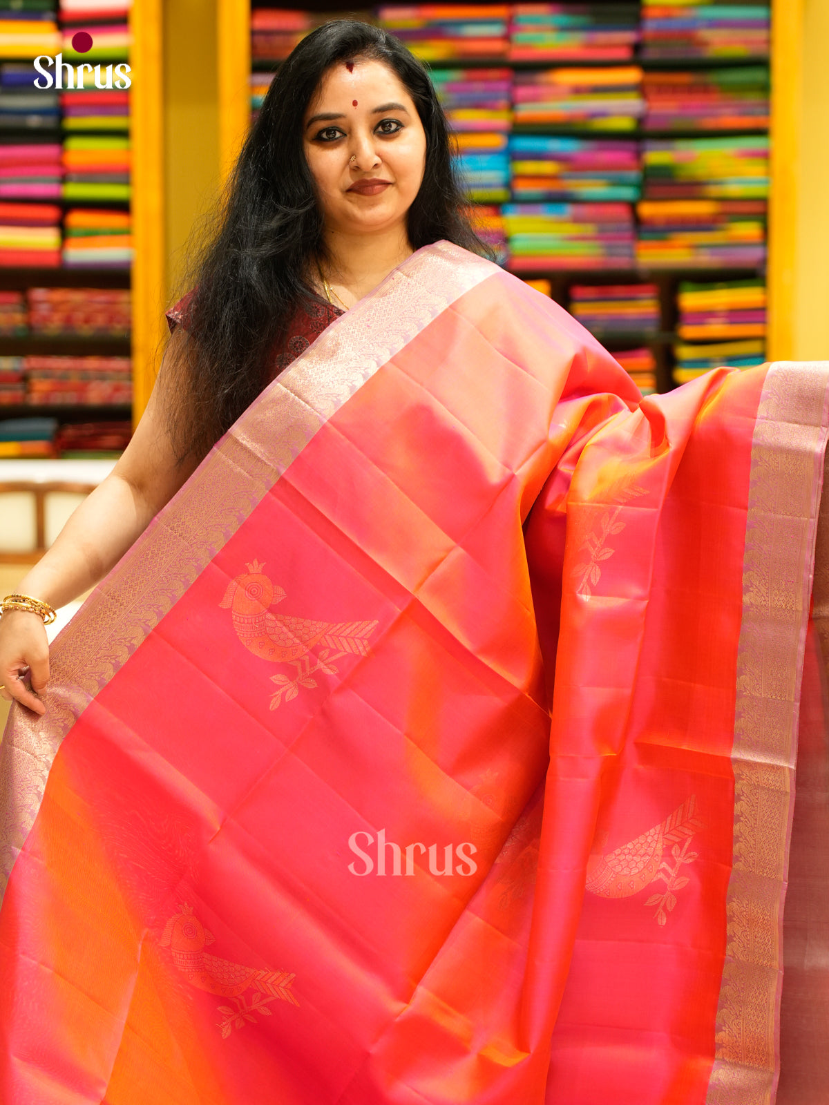 Soft Silk Saree - EES11209 - Shop on Shrus.com
