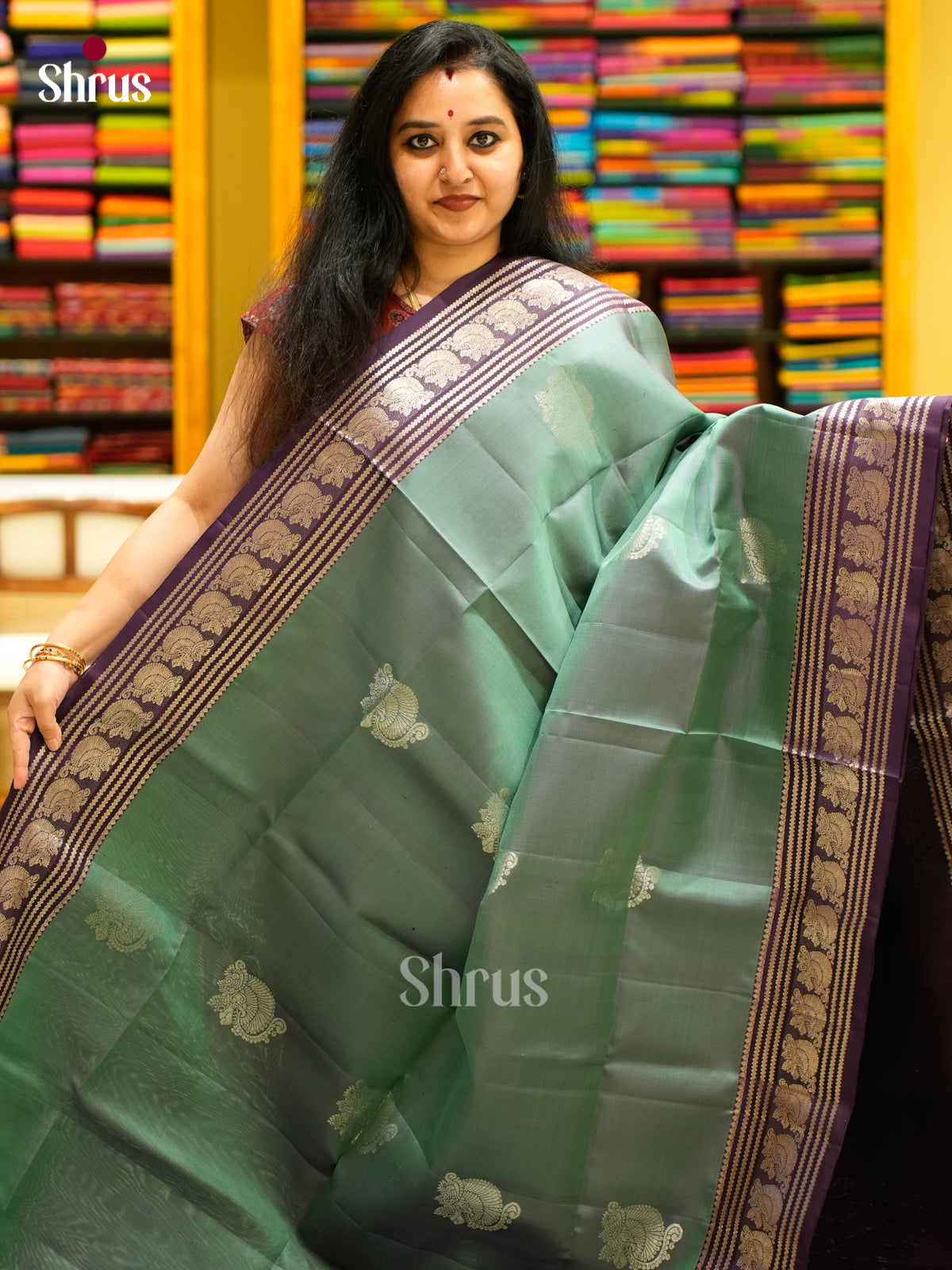 Soft Silk Saree - EES11212 - Shop on Shrus.com