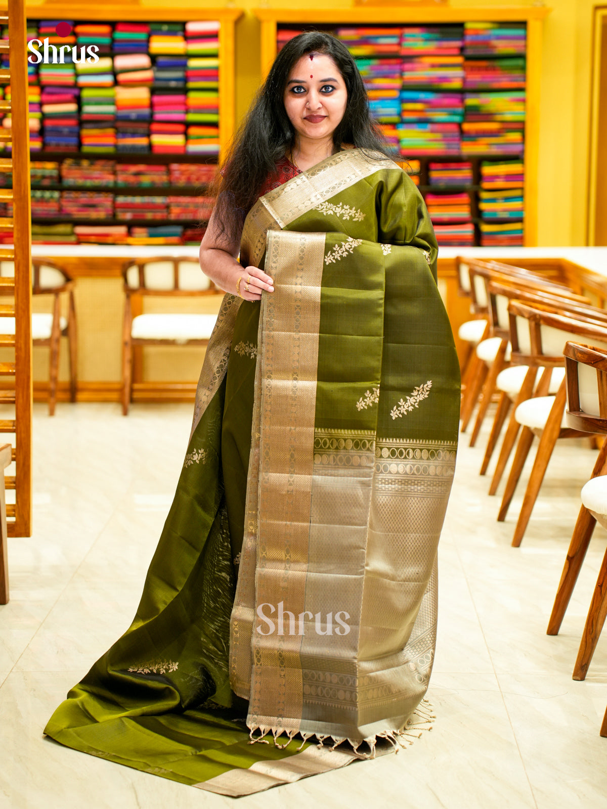 Soft Silk Saree - EES11214 - Shop on Shrus.com