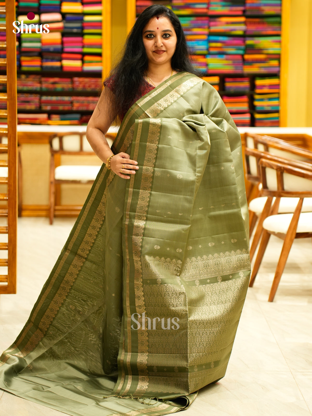 Soft Silk Saree - EES11218 - Shop on Shrus.com