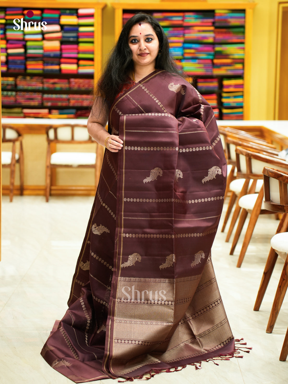 Soft Silk Saree - EES11233 - Shop on Shrus.com