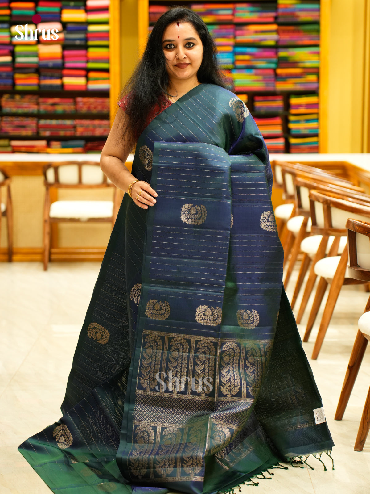 Soft Silk Saree - EES11237 - Shop on Shrus.com
