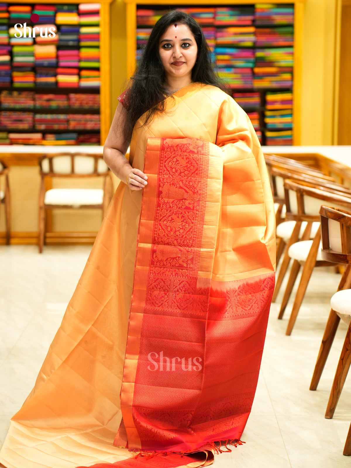 Soft Silk Saree - EES11320 - Shop on Shrus.com